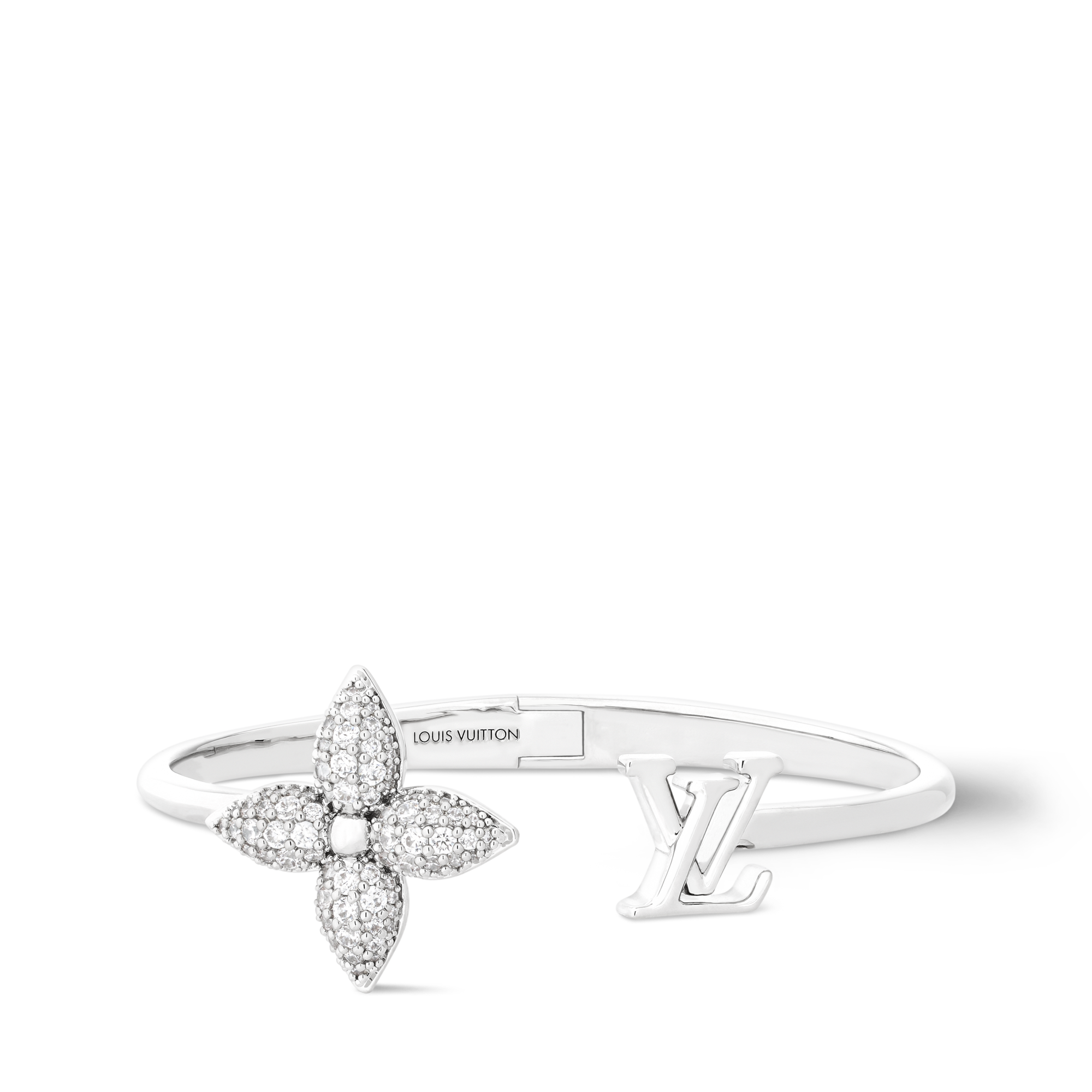 S00 패션 주얼리 팔찌 루이제트 시그니처 스트라스 팔찌 | 루이비통 공식 온라인 스토어® (크게 보기)