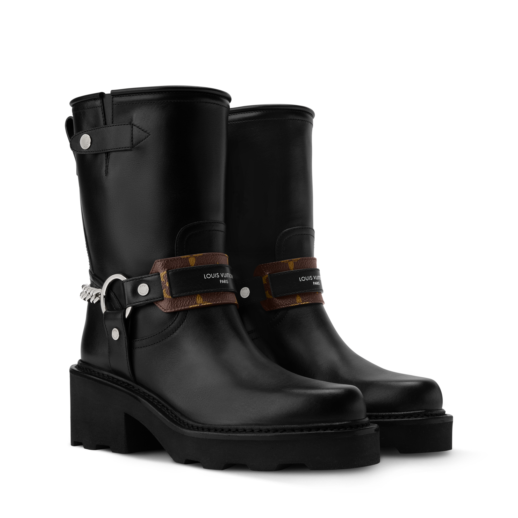  슈즈 부츠 & 부티 LV 보부르 앵클 부츠 | 루이비통 공식 온라인 스토어® (크게 보기)