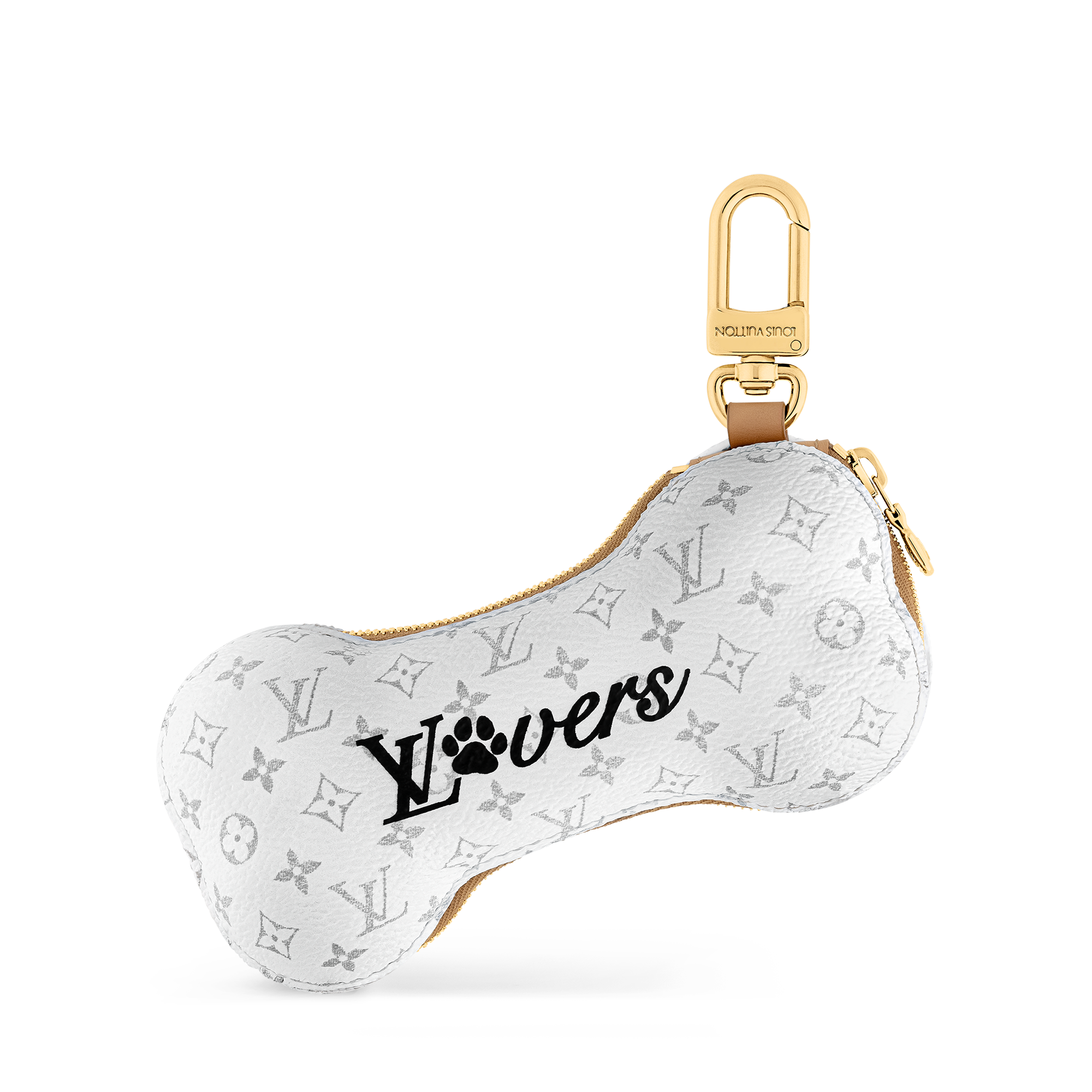 S00 액세서리 키 홀더 & 백참 LV 본 (LV Bone) 키 홀더 & 백 참 | 루이비통 공식 온라인 스토어® (크게 보기)