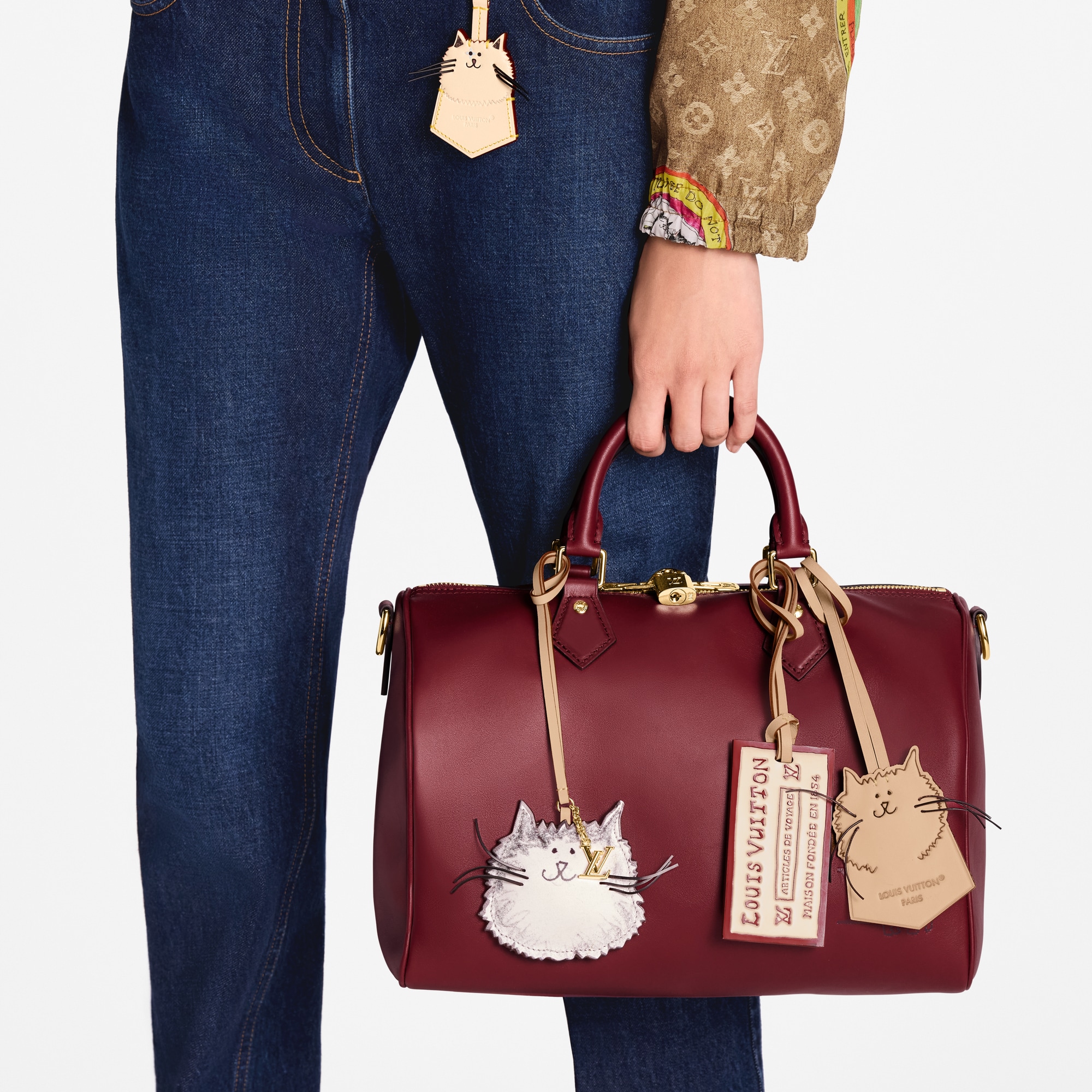 S00 액세서리 키 홀더 & 백참 LV 캣 백 참 | 루이비통 공식 온라인 스토어® (크게 보기)