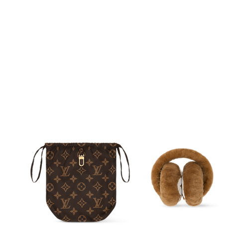 S00 액세서리 헤어 액세서리 LV 클라우드 메달리언 이어머프 | 루이비통 공식 온라인 스토어® (크게 보기)