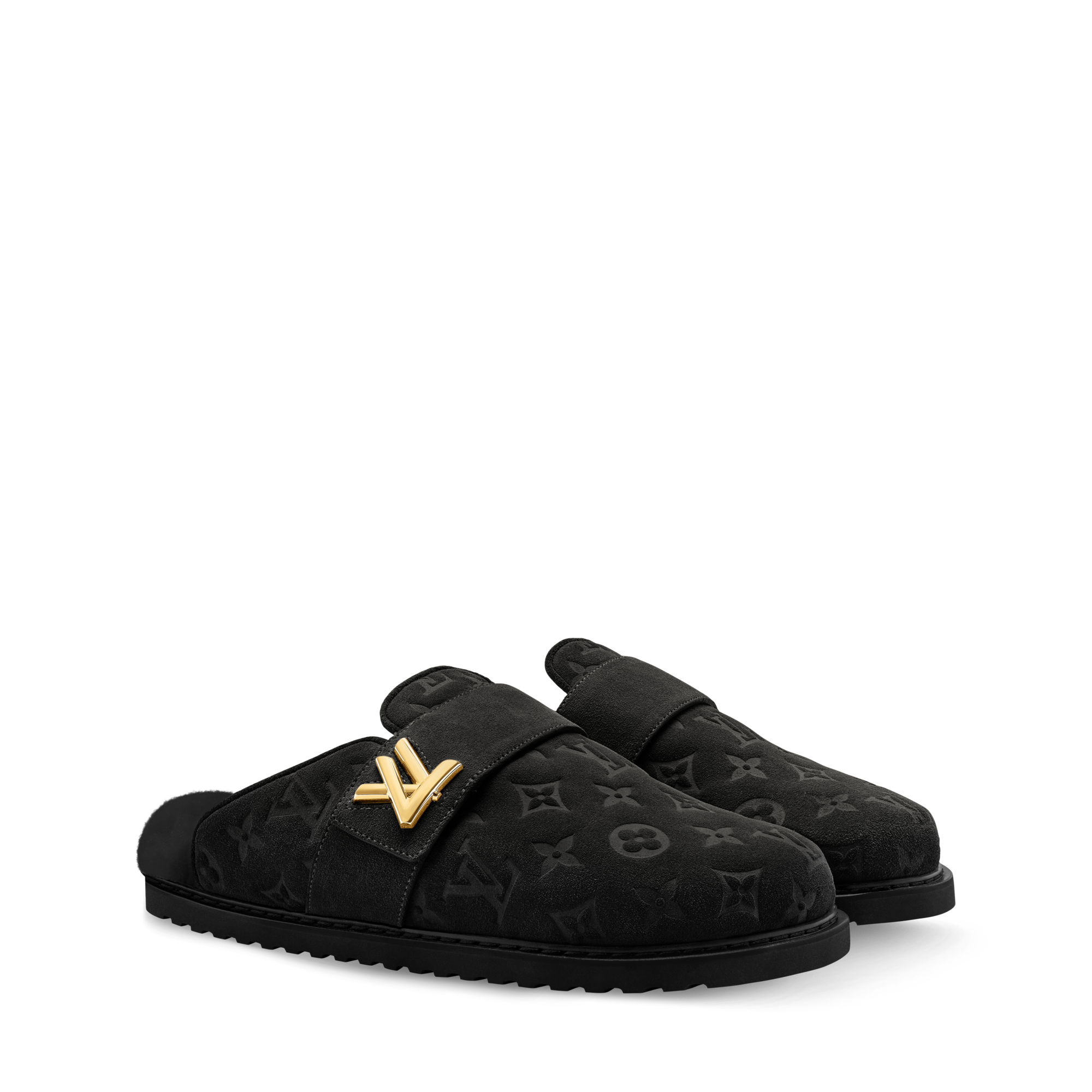  슈즈 뮬 & 슬라이드 LV 코지 컴포트 클로그 | 루이비통 공식 온라인 스토어® (크게 보기)