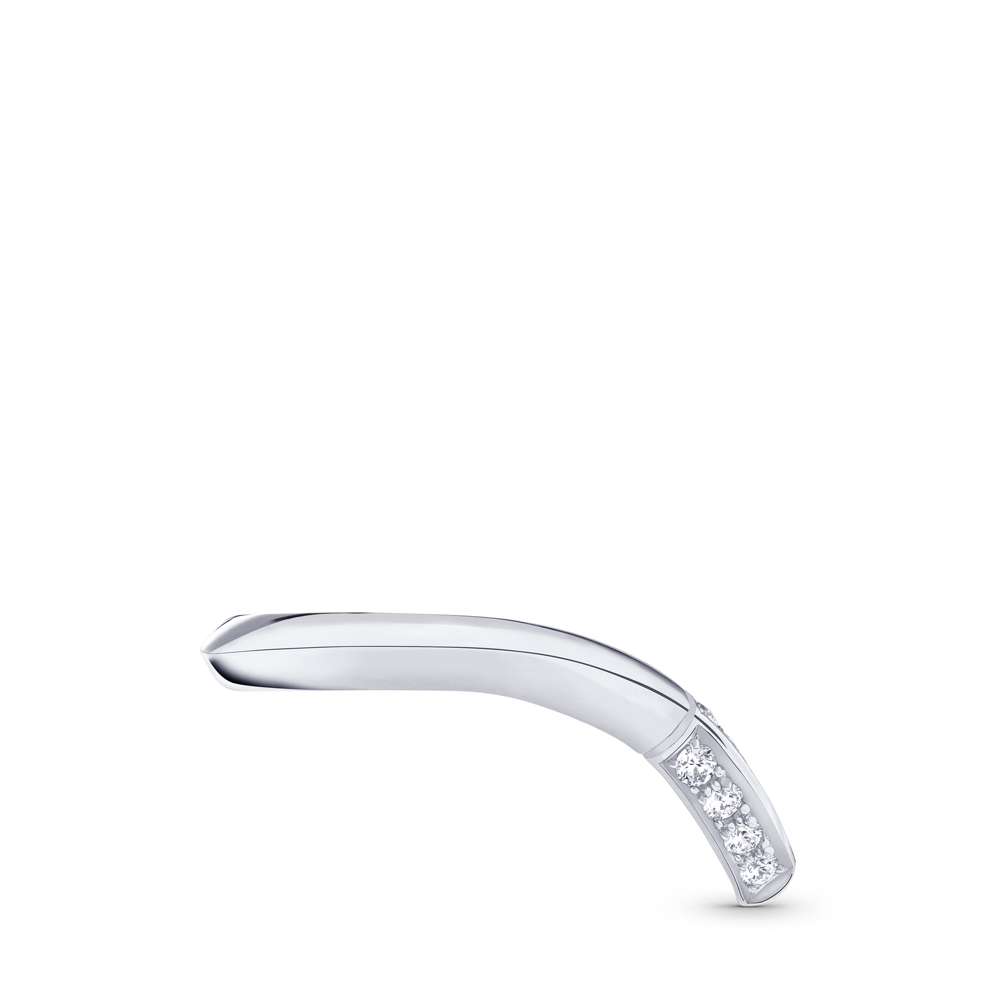  카테고리 웨딩밴드 LV 다이아몬드(LV Diamonds) 파베 V 반지, 플래티넘 | 루이비통 공식 온라인 스토어® (크게 보기)