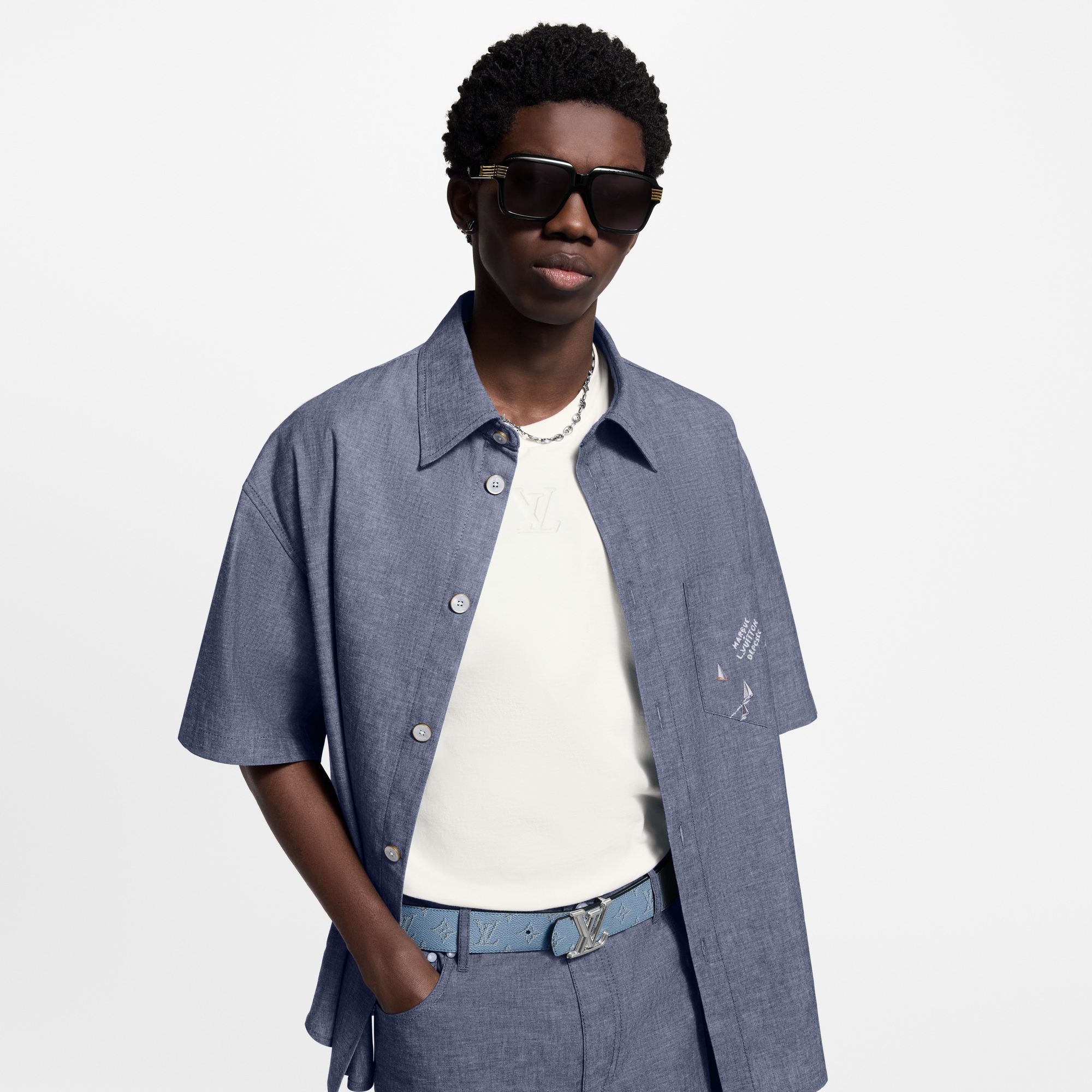  액세서리 벨트 LV 디멘션 (LV Dimension) 40mm 리버서블 벨트 | 루이비통 공식 온라인 스토어® (크게 보기)