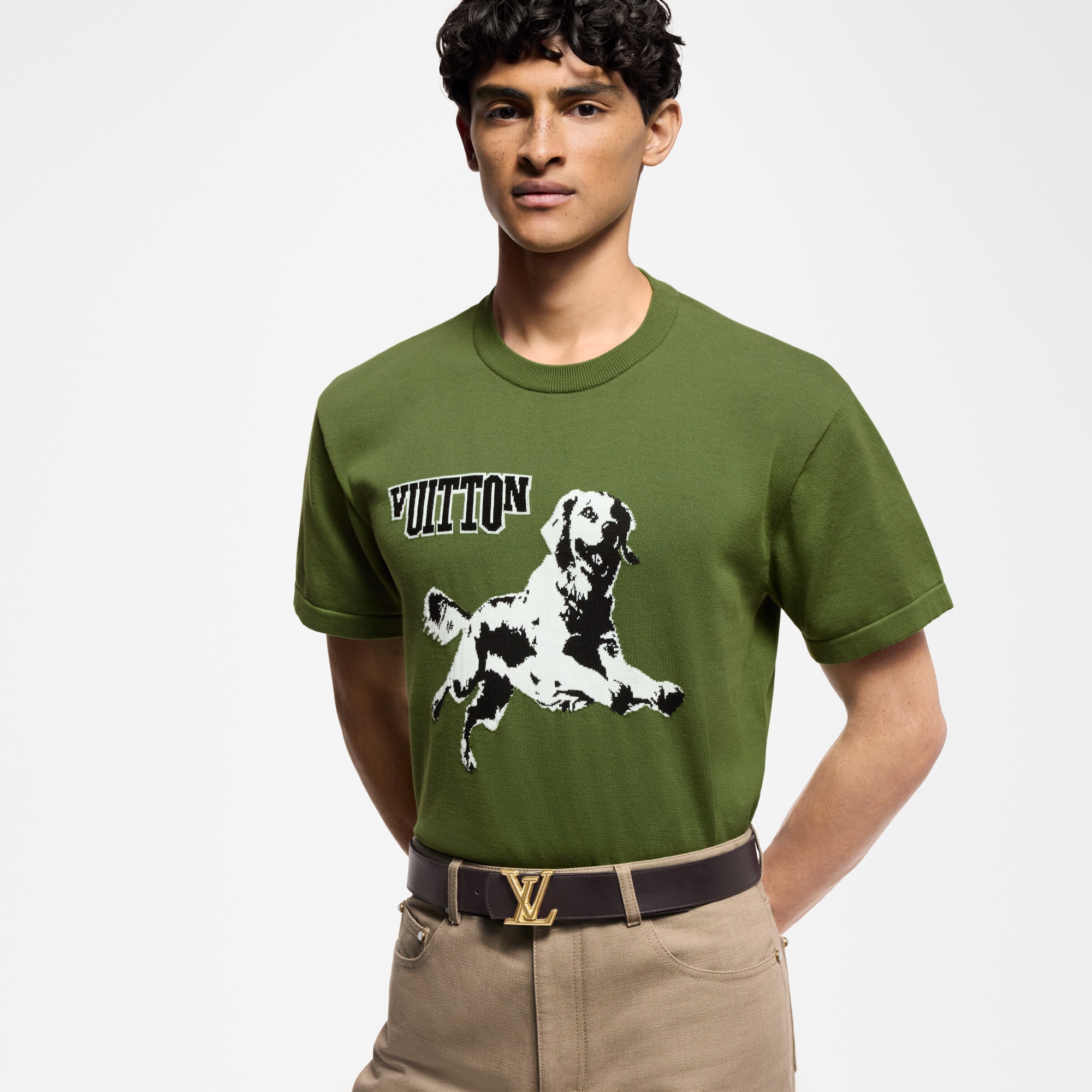 다미에 그라파이트 캔버스 액세서리 벨트 LV 디멘션 (LV Dimension) 40mm 리버서블 벨트 | 루이비통 공식 온라인 스토어® (크게 보기)