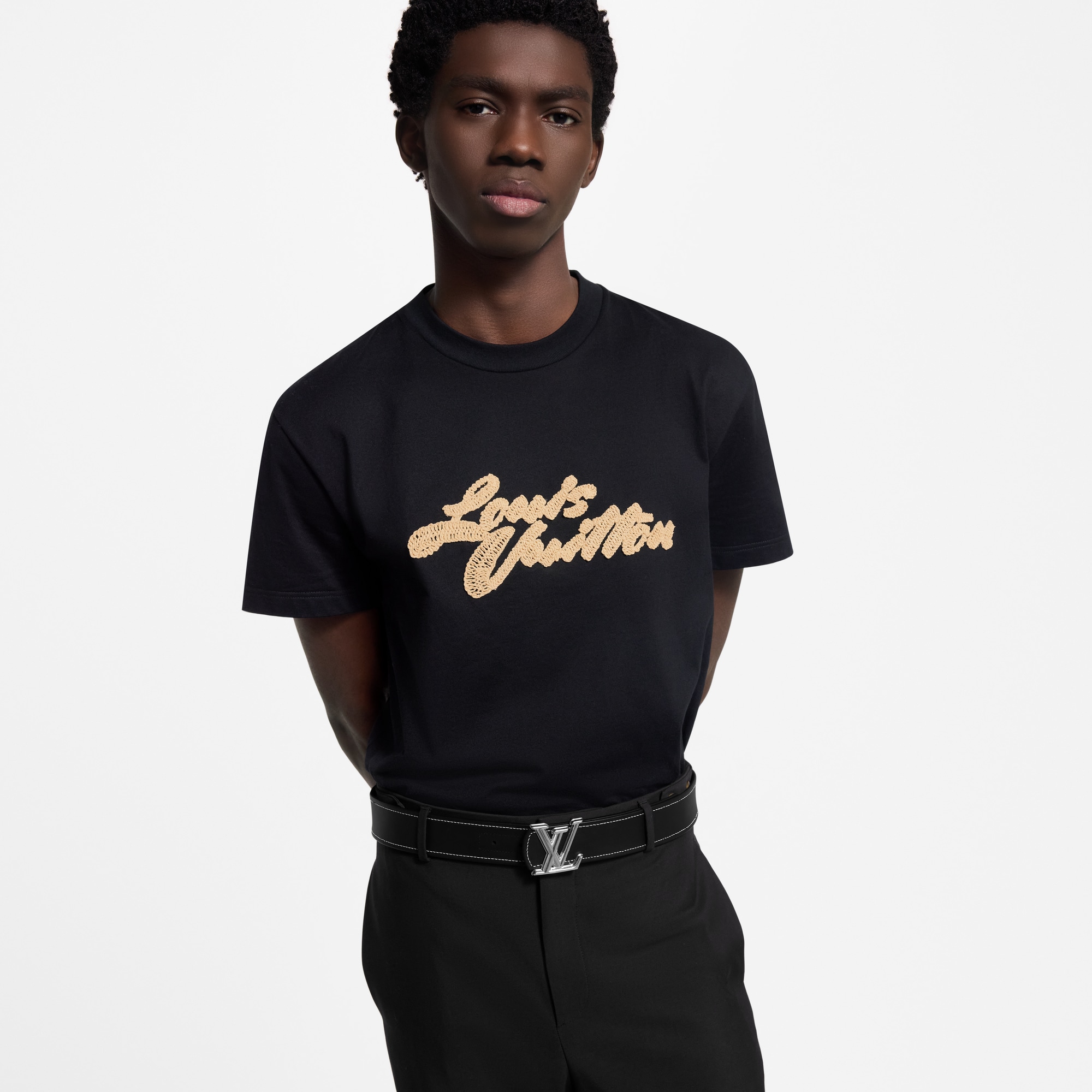  액세서리 벨트 LV 디멘션 (LV Dimension) 라피아 40mm 리버서블 벨트 | 루이비통 공식 온라인 스토어® (크게 보기)