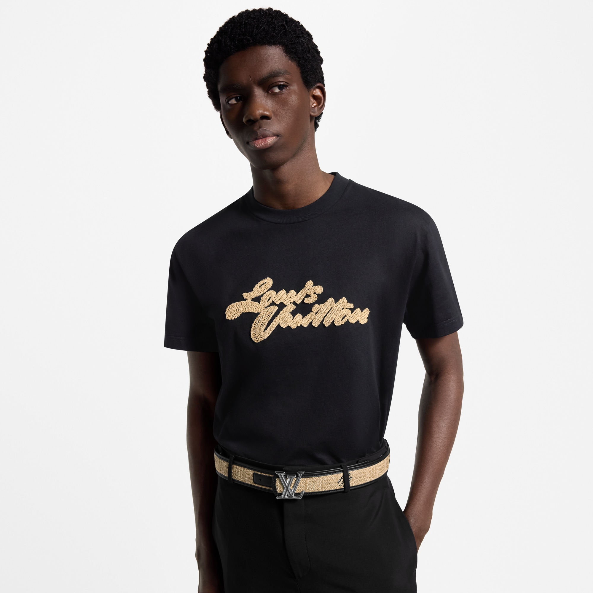  액세서리 벨트 LV 디멘션 (LV Dimension) 라피아 40mm 리버서블 벨트 | 루이비통 공식 온라인 스토어® (크게 보기)