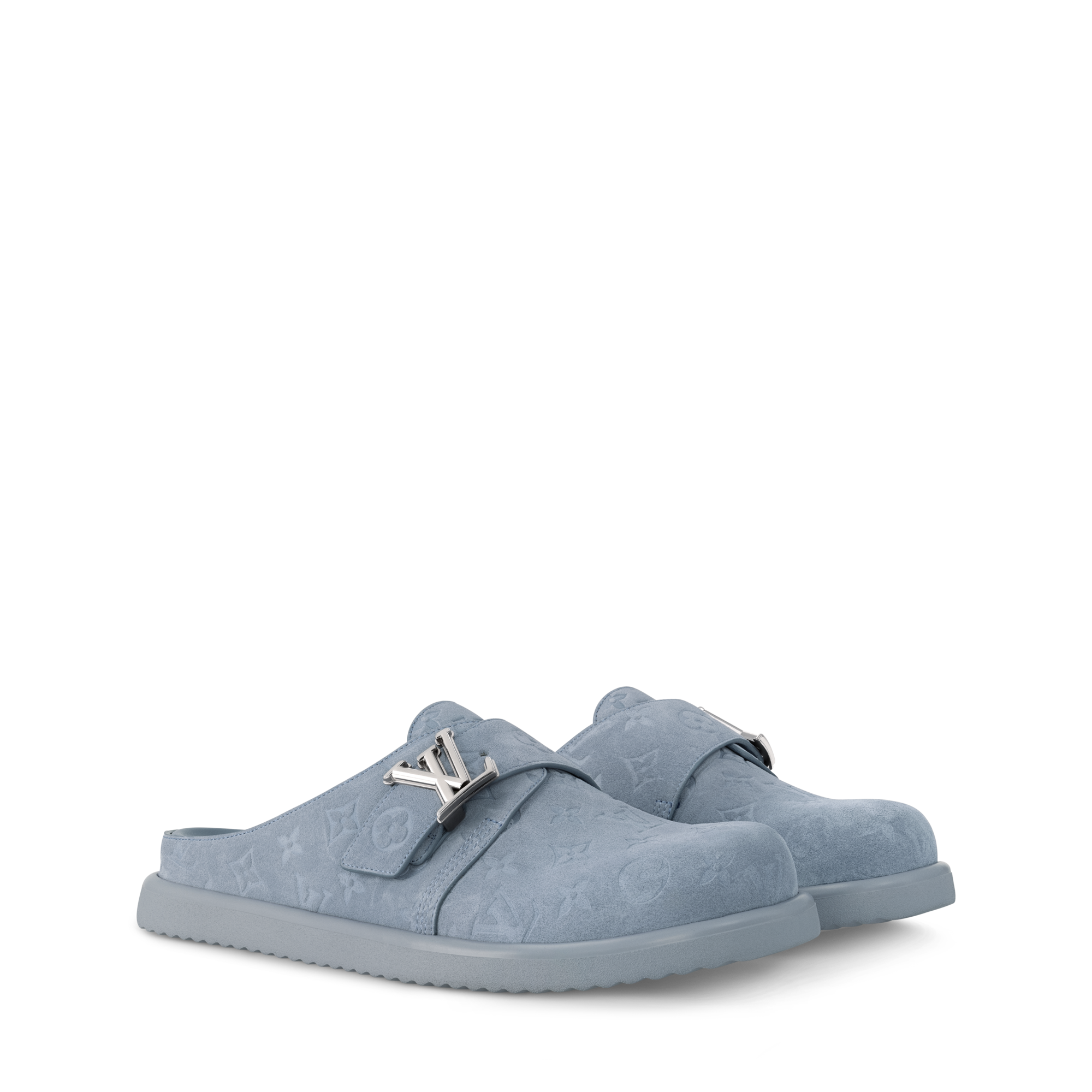  슈즈 샌들 LV 이지 뮬 | 루이비통 공식 온라인 스토어® (크게 보기)