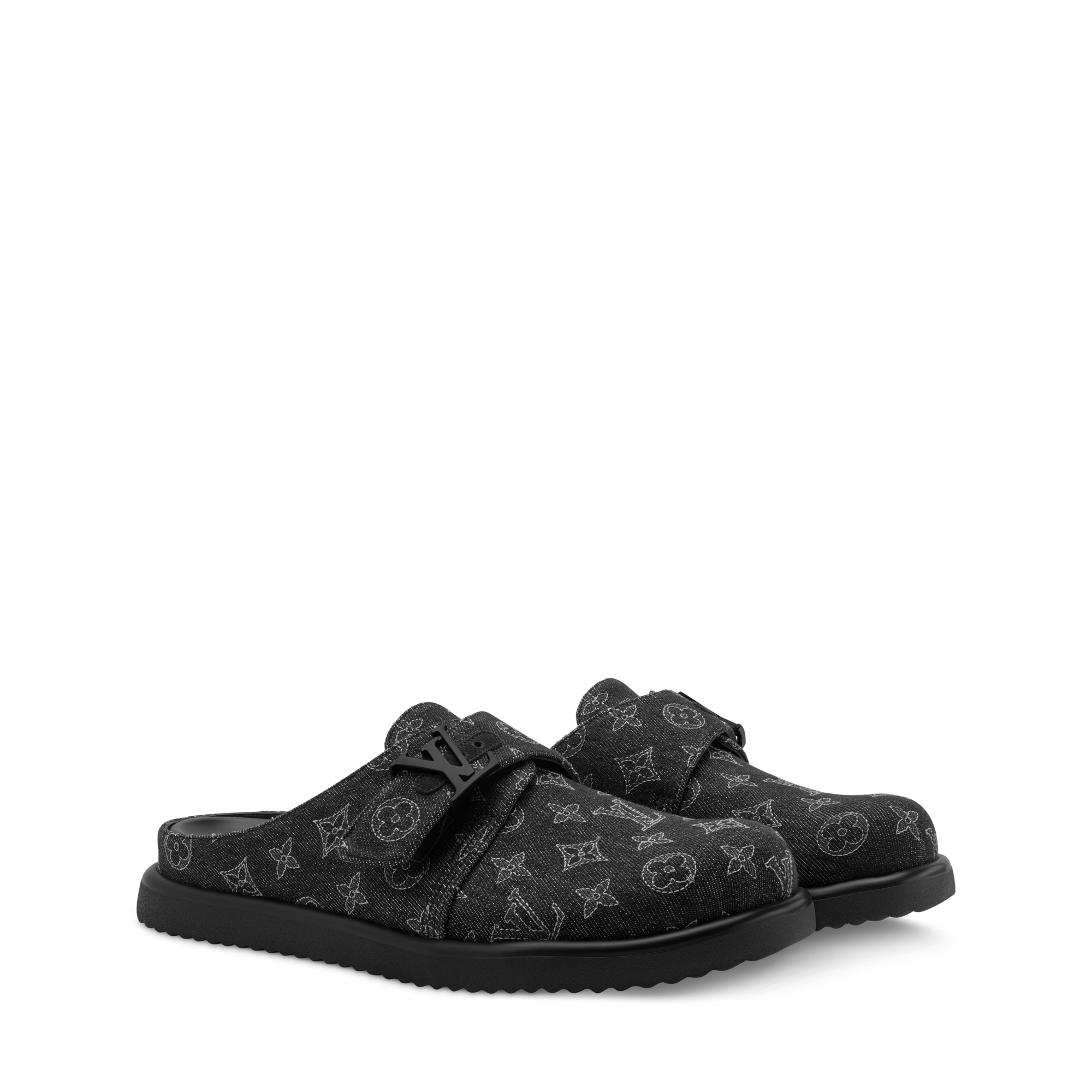  슈즈 샌들 LV 이지 뮬 | 루이비통 공식 온라인 스토어® (크게 보기)