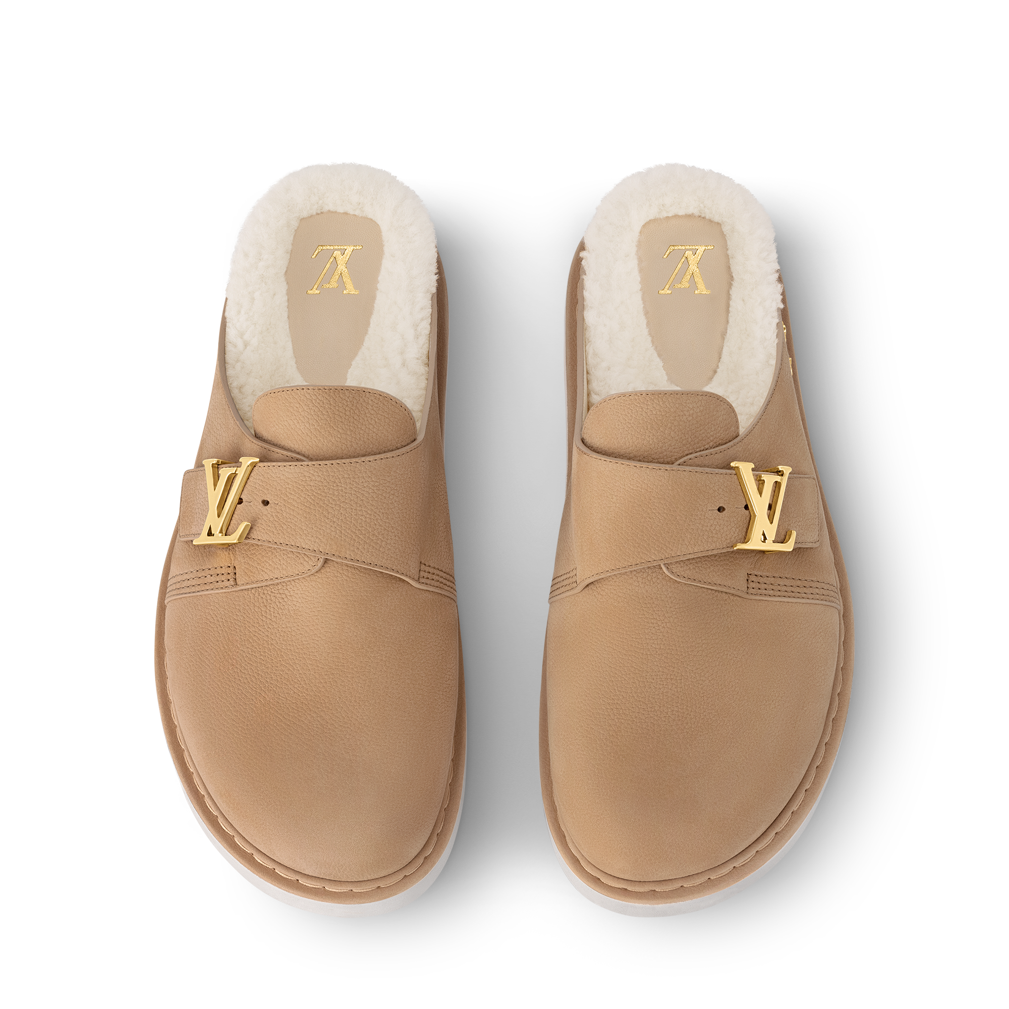  슈즈 샌들 LV 이지 뮬 시어링 | 루이비통 공식 온라인 스토어® (크게 보기)