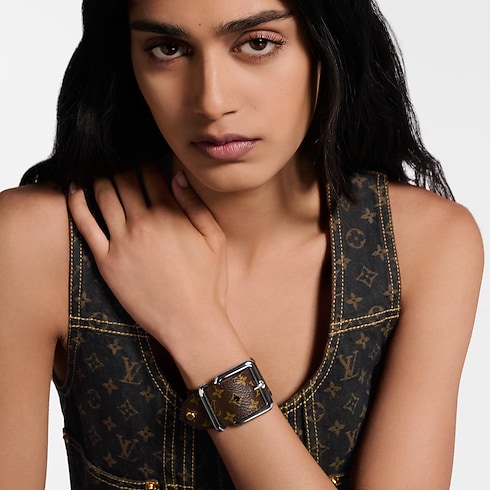 패션 주얼리 팔찌 LV 엠블럼 커프 | 루이비통 공식 온라인 스토어® (크게 보기)