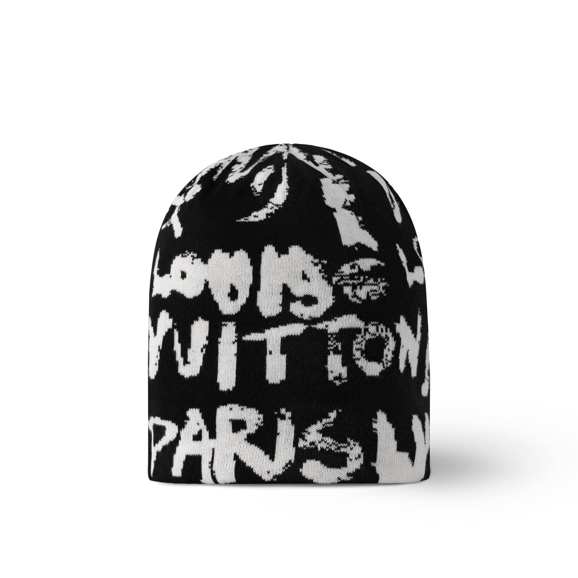 S00 액세서리 모자, 비니 & 장갑 LV 핏 스크리블 (LV  Fit Scribble)  비니 | 루이비통 공식 온라인 스토어® (크게 보기)