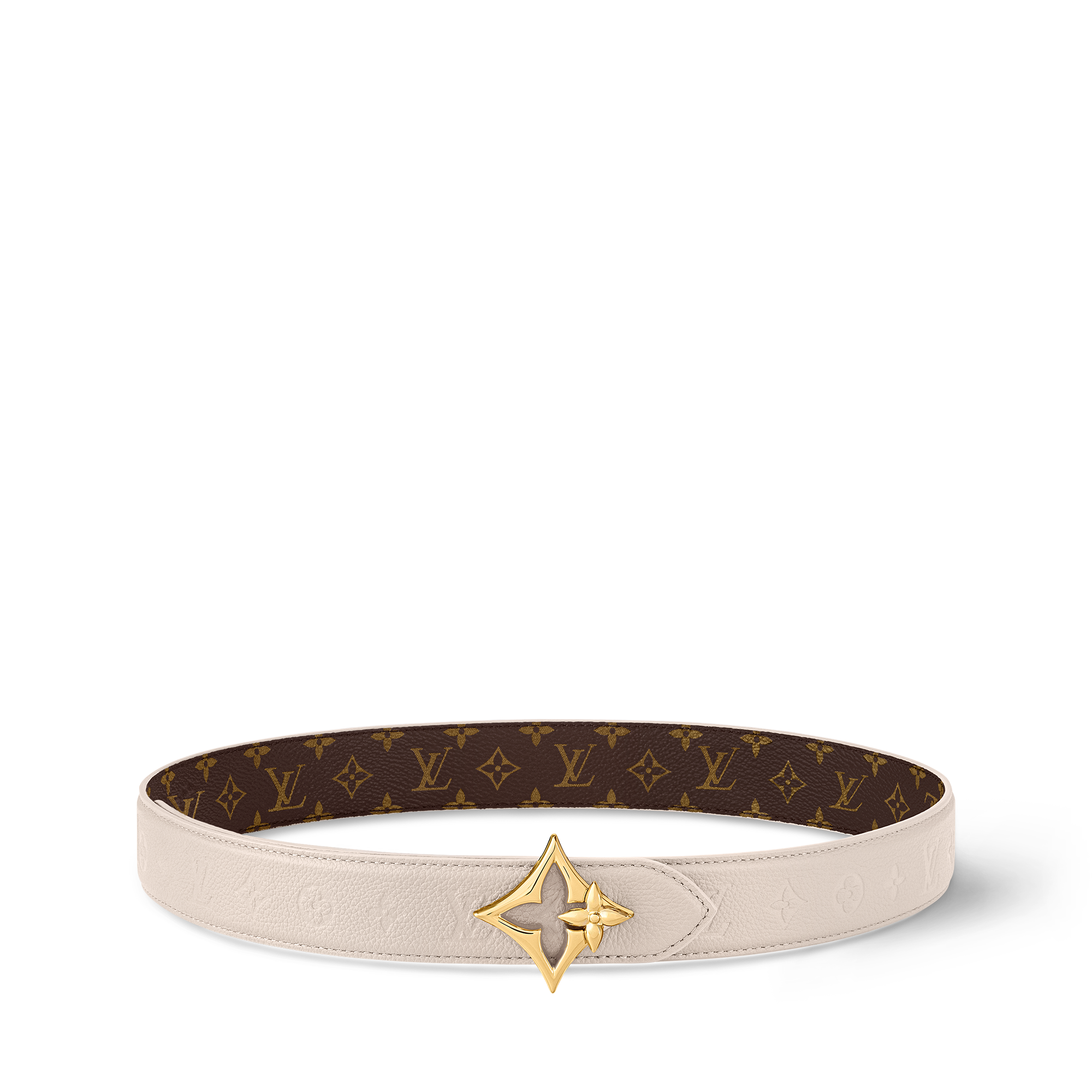 모노그램 액세서리 벨트 LV 플라워그램 30mm 리버서블 벨트 | 루이비통 공식 온라인 스토어® (크게 보기)