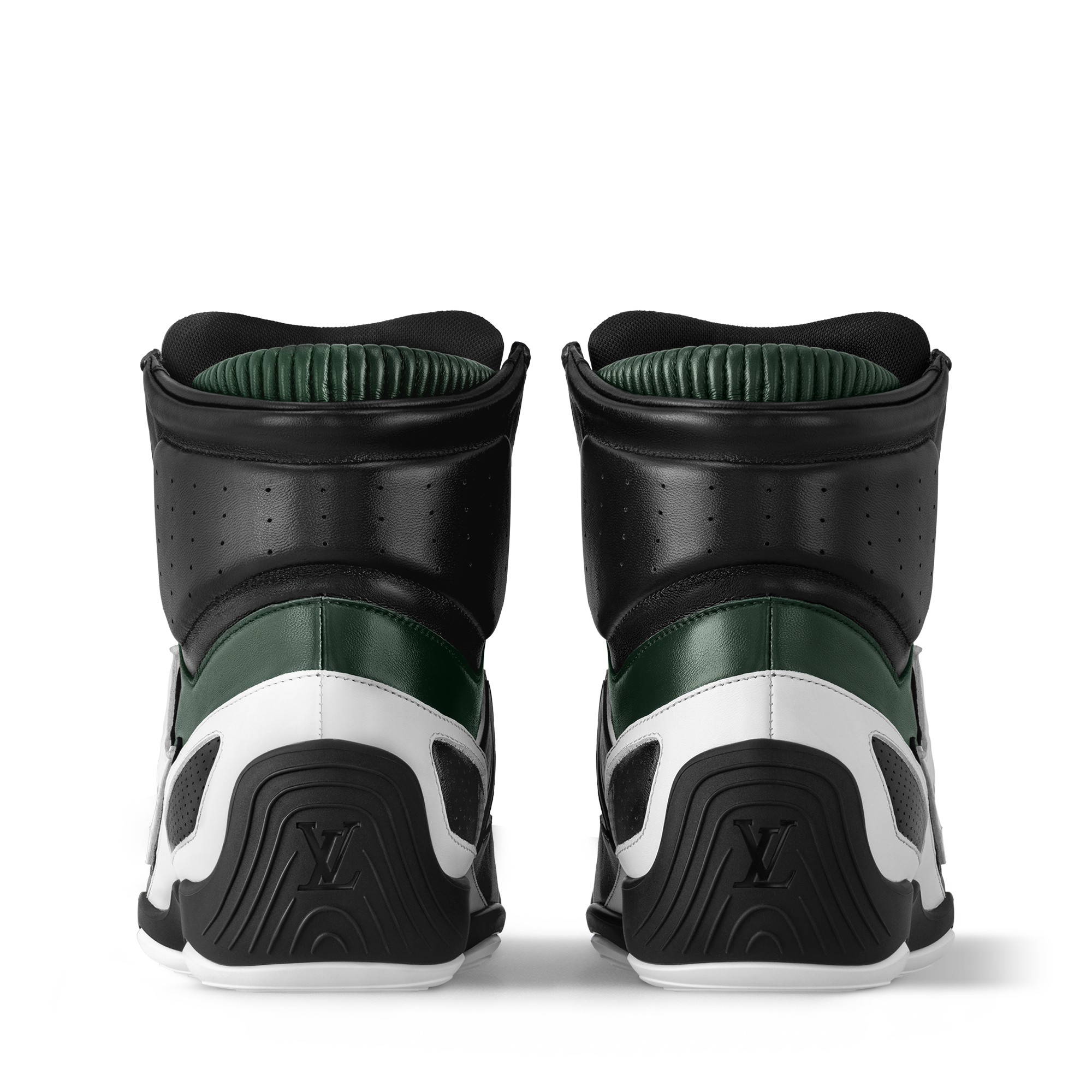  슈즈 스니커즈 LV 풋프린트 레이싱 하이 톱 스니커즈 | 루이비통 공식 온라인 스토어® (크게 보기)