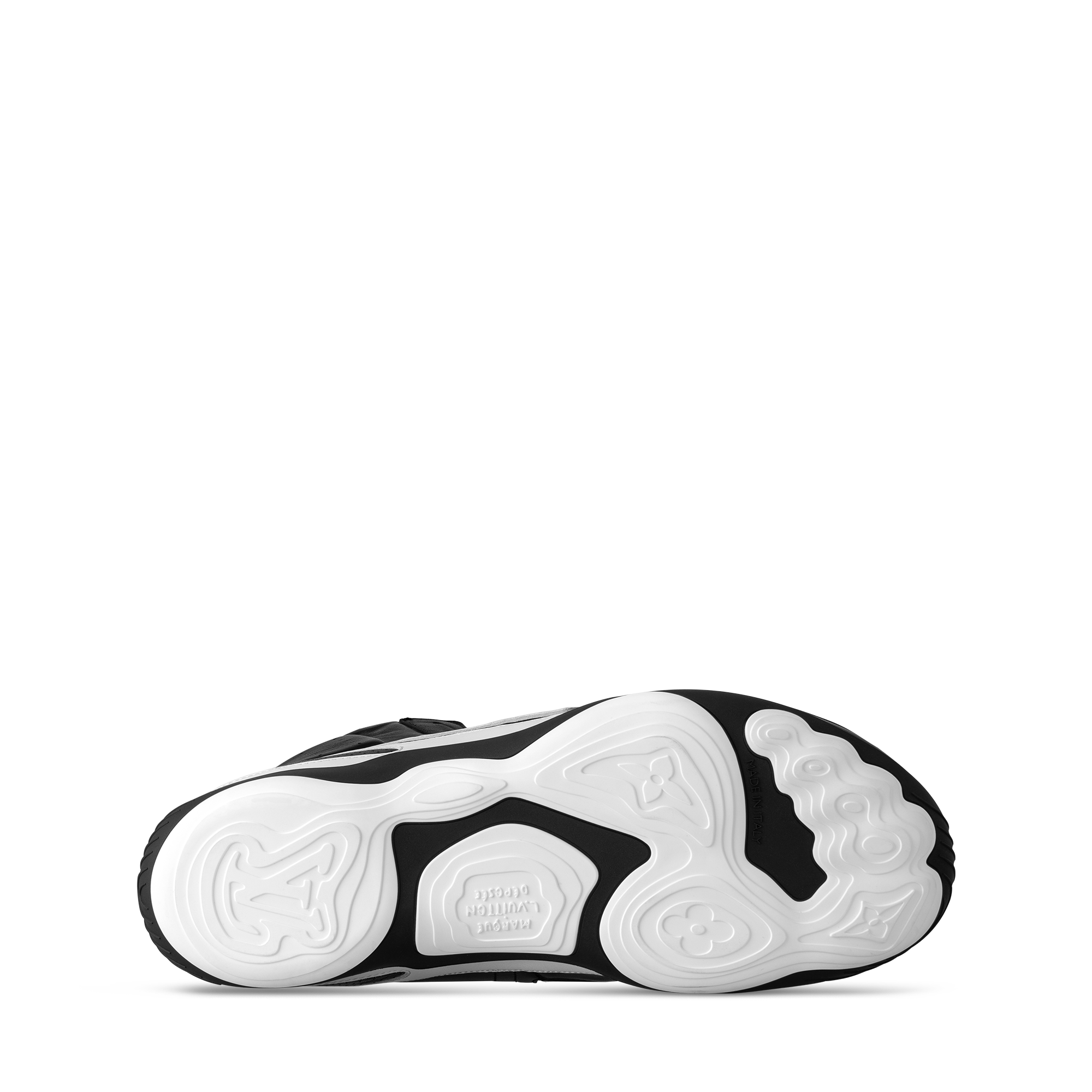  슈즈 스니커즈 LV 풋프린트 레이싱 하이 톱 스니커즈 | 루이비통 공식 온라인 스토어® (크게 보기)