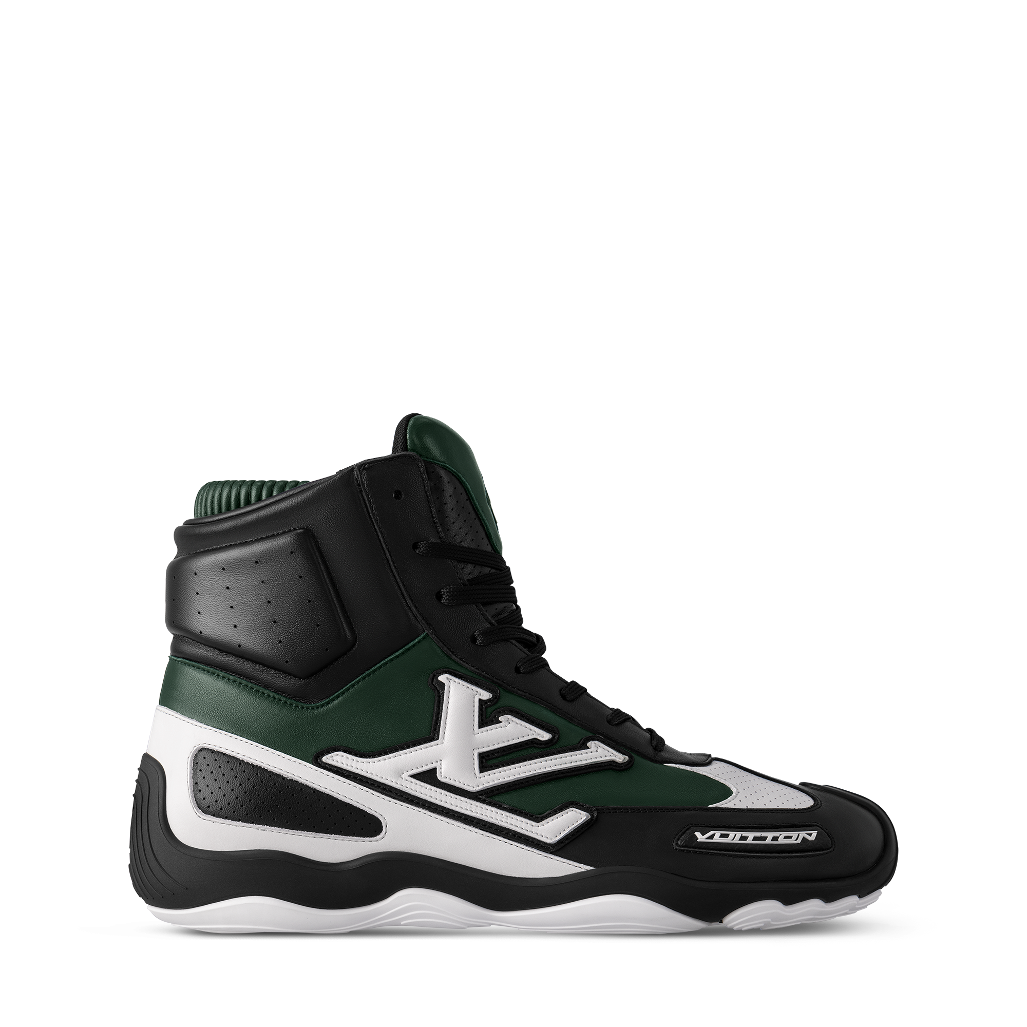  슈즈 스니커즈 LV 풋프린트 레이싱 하이 톱 스니커즈 | 루이비통 공식 온라인 스토어® (크게 보기)