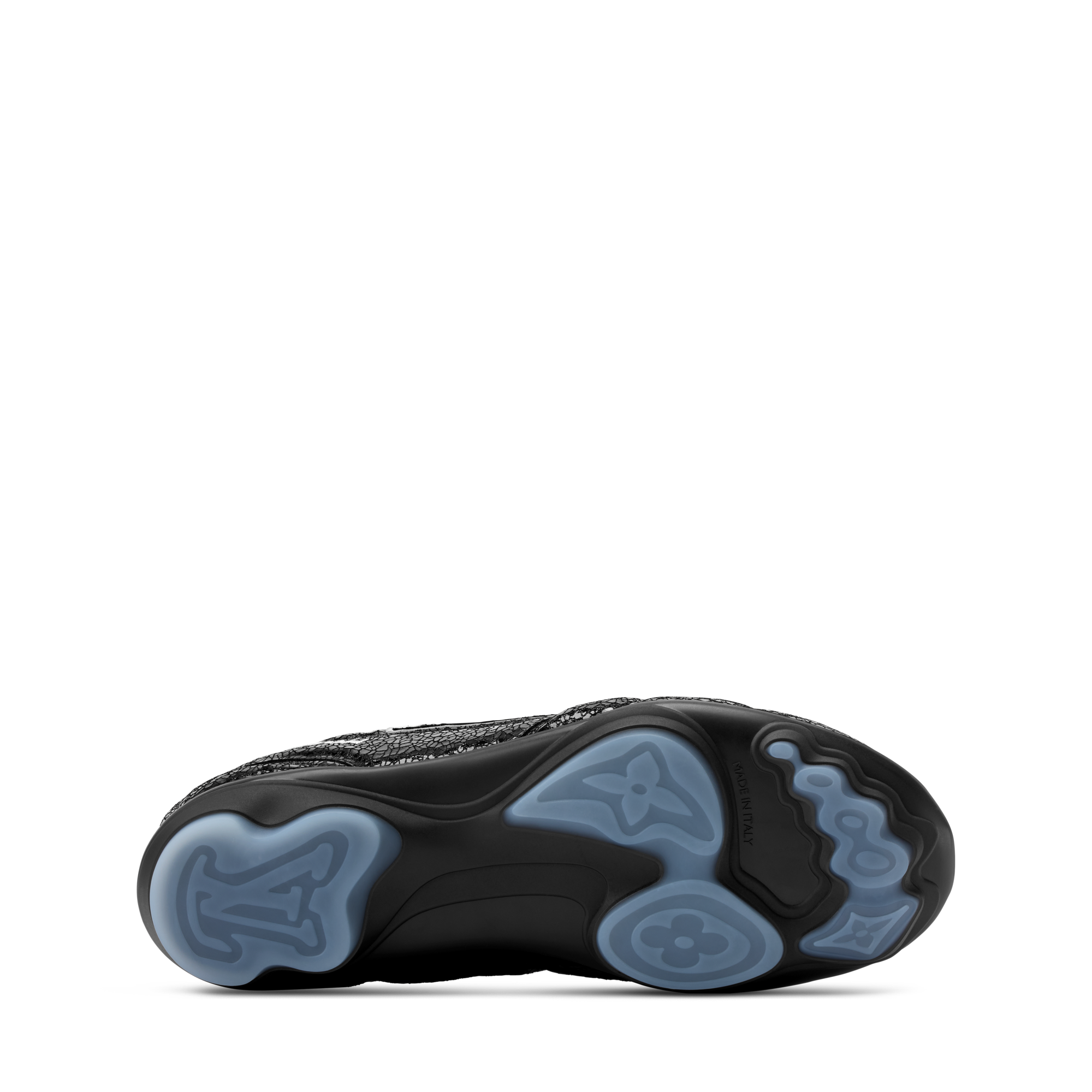  슈즈 스니커즈 LV 풋프린트 사커 스니커즈 | 루이비통 공식 온라인 스토어® (크게 보기)