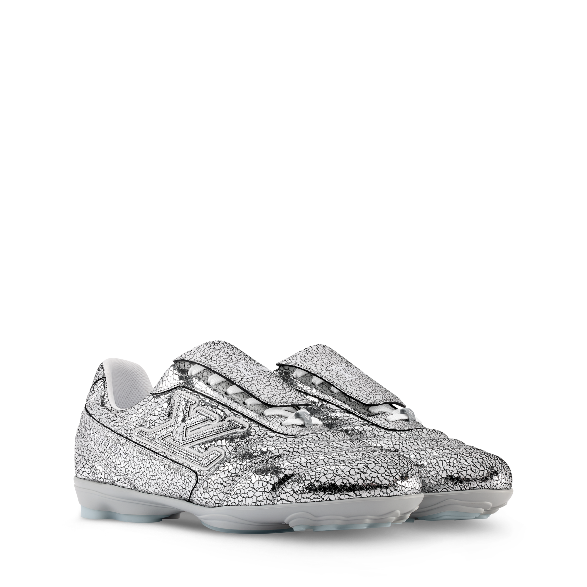  슈즈 스니커즈 LV 풋프린트 사커 스니커즈 | 루이비통 공식 온라인 스토어® (크게 보기)