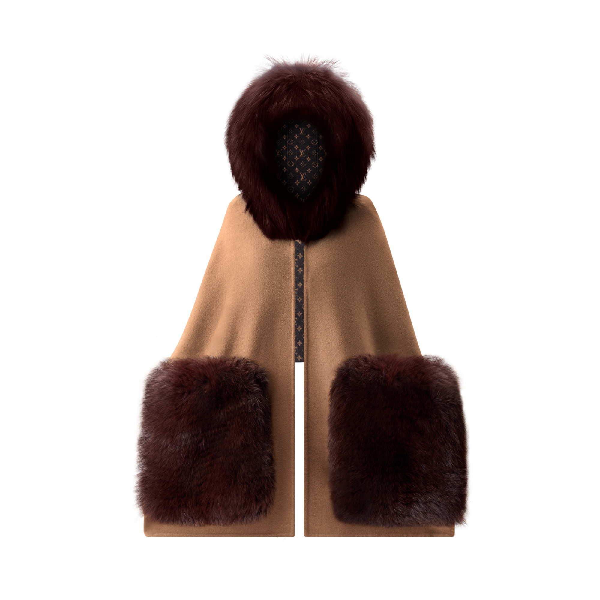 S00 액세서리 홈 텍스타일 LV 폭시 케이프 | 루이비통 공식 온라인 스토어® (크게 보기)