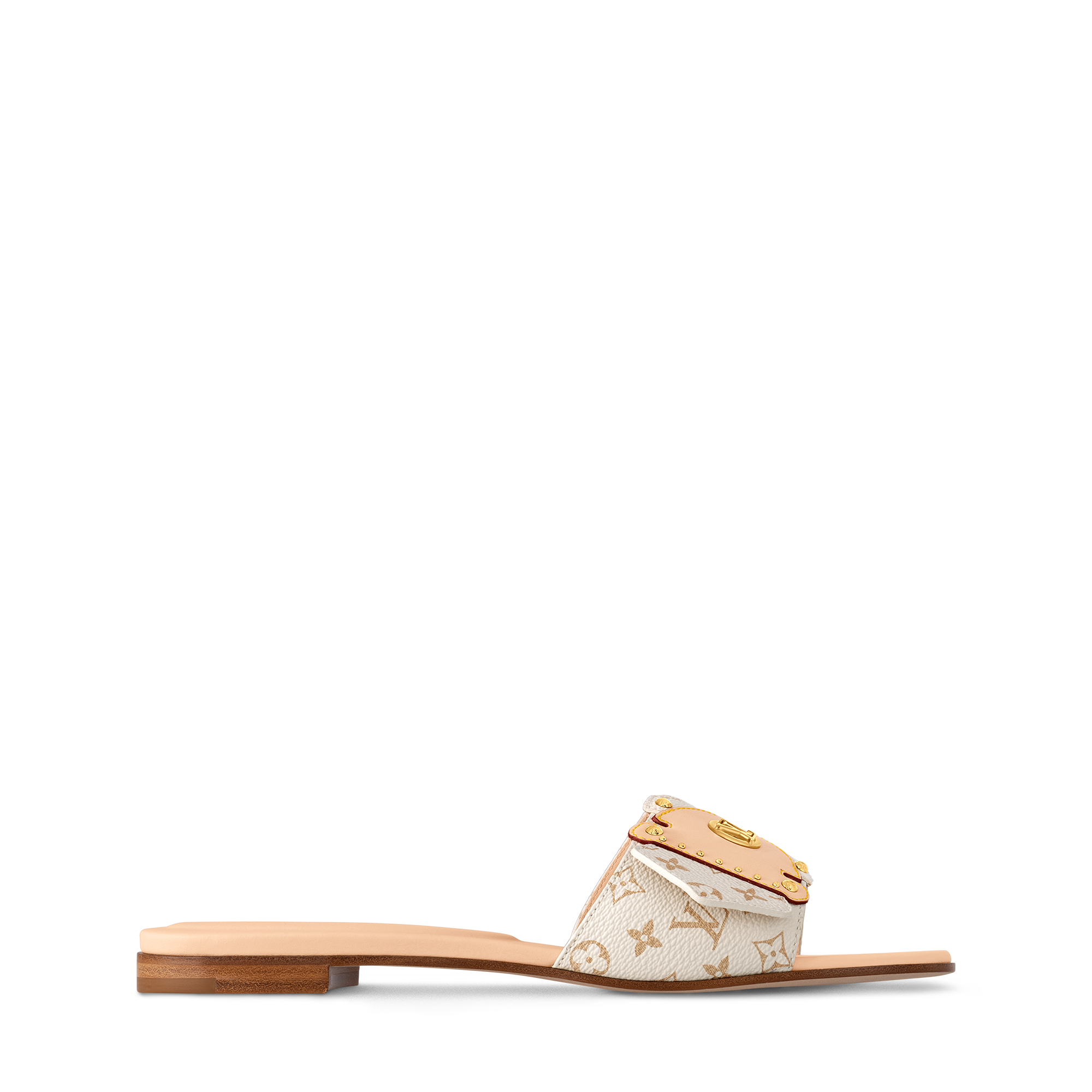  슈즈 뮬 & 슬라이드 LV 프레임 플랫 뮬 | 루이비통 공식 온라인 스토어® (크게 보기)