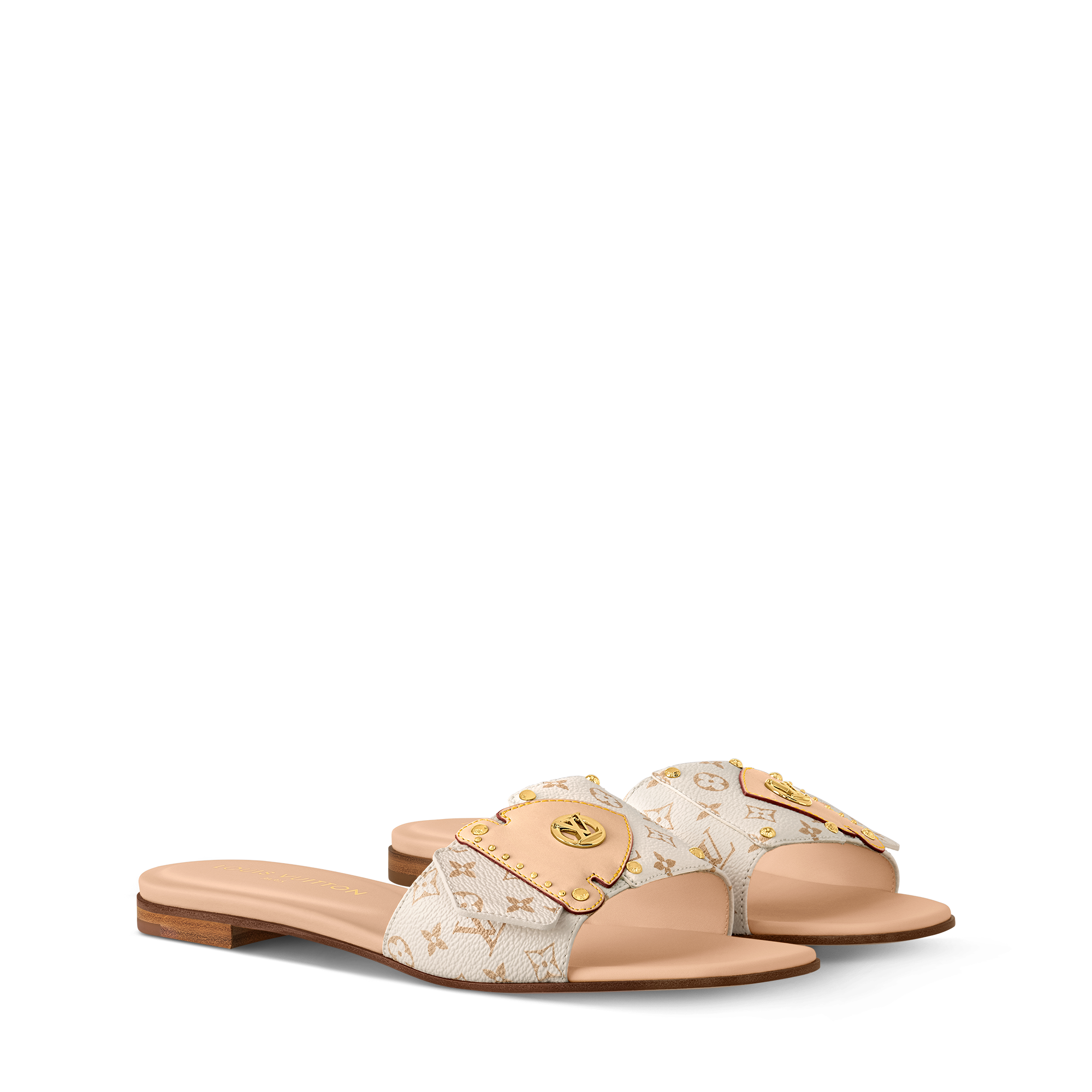  슈즈 뮬 & 슬라이드 LV 프레임 플랫 뮬 | 루이비통 공식 온라인 스토어® (크게 보기)