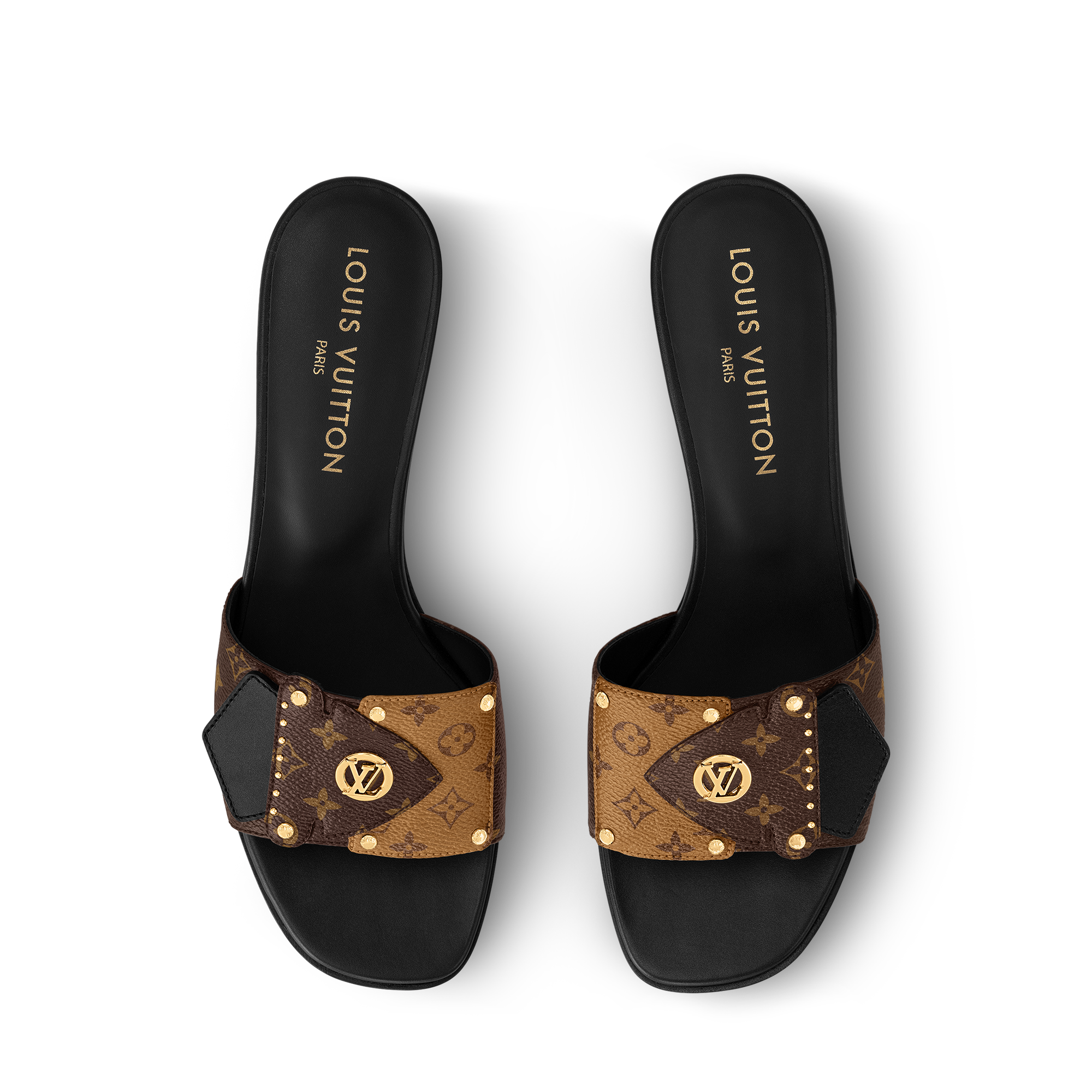  슈즈 뮬 & 슬라이드 LV 프레임 뮬 | 루이비통 공식 온라인 스토어® (크게 보기)