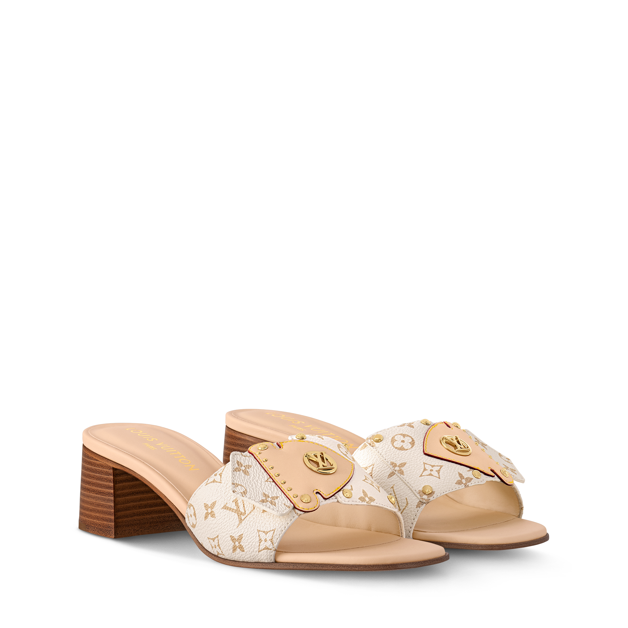  슈즈 뮬 & 슬라이드 LV 프레임 뮬 | 루이비통 공식 온라인 스토어® (크게 보기)