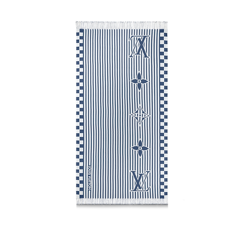 S00 액세서리 홈 텍스타일 LV 그래피컬 비치 블랭킷 | 루이비통 공식 온라인 스토어® (크게 보기)