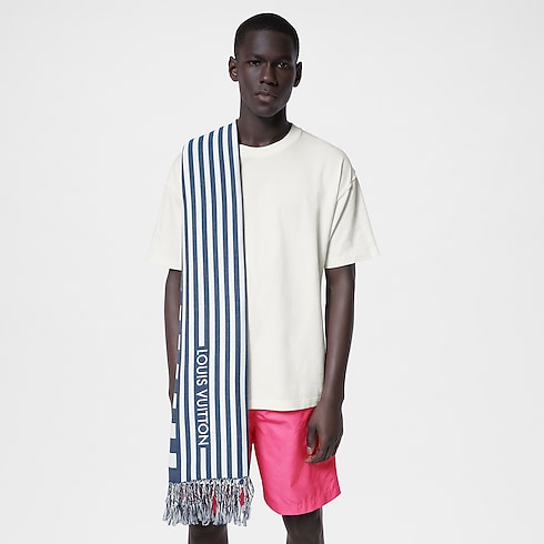 S00 액세서리 홈 텍스타일 LV 그래피컬 비치 블랭킷 | 루이비통 공식 온라인 스토어® (크게 보기)