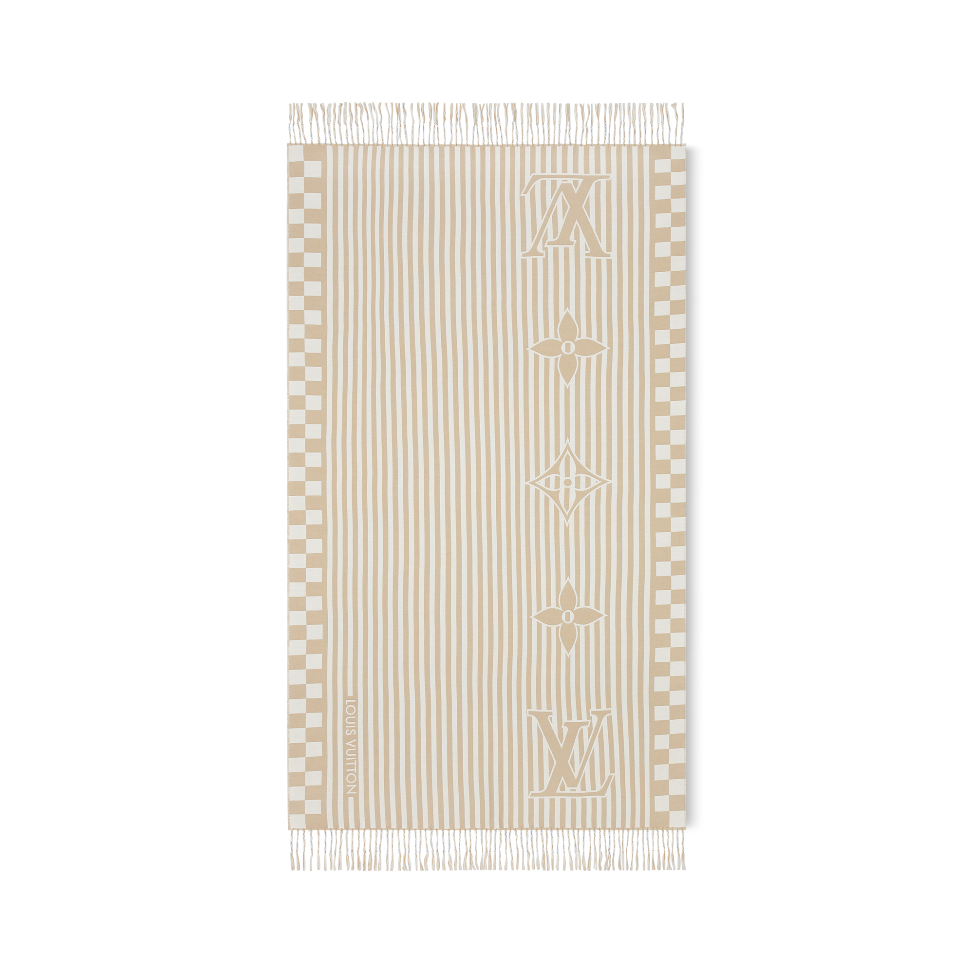 S00 액세서리 홈 텍스타일 LV 그래피컬 비치 블랭킷 | 루이비통 공식 온라인 스토어® (크게 보기)