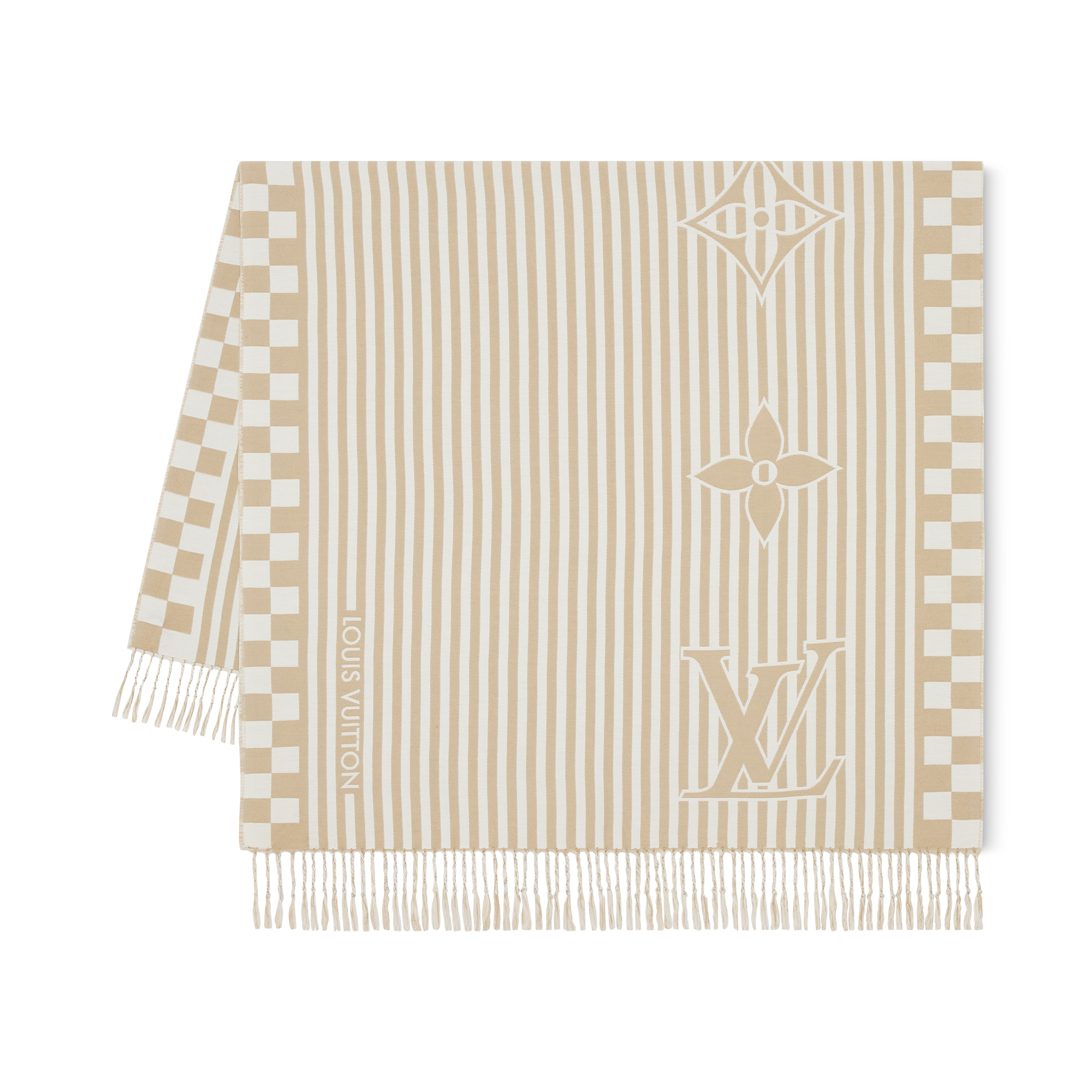 S00 액세서리 홈 텍스타일 LV 그래피컬 비치 블랭킷 | 루이비통 공식 온라인 스토어® (크게 보기)