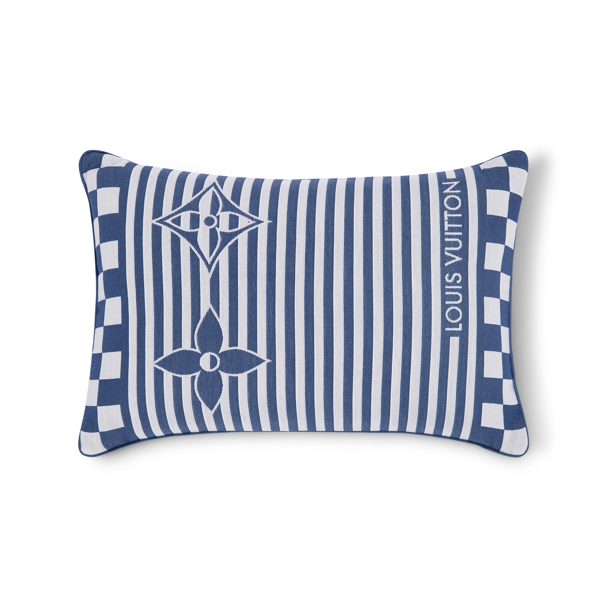 S00 액세서리 홈 텍스타일 LV 그래피컬 비치 쿠션 | 루이비통 공식 온라인 스토어® (크게 보기)