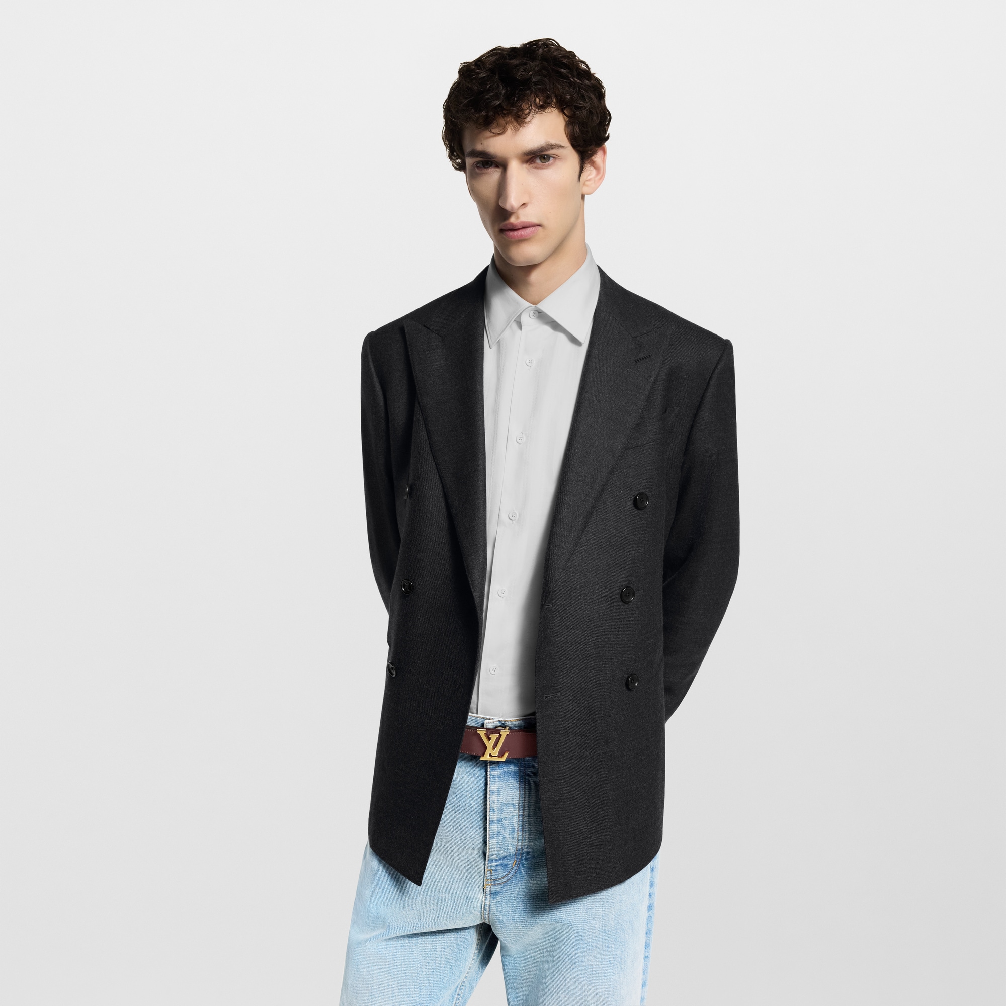 기타 가죽 액세서리 벨트 LV 헤리티지 35MM 리버서블 벨트 | 루이비통 공식 온라인 스토어® (크게 보기)