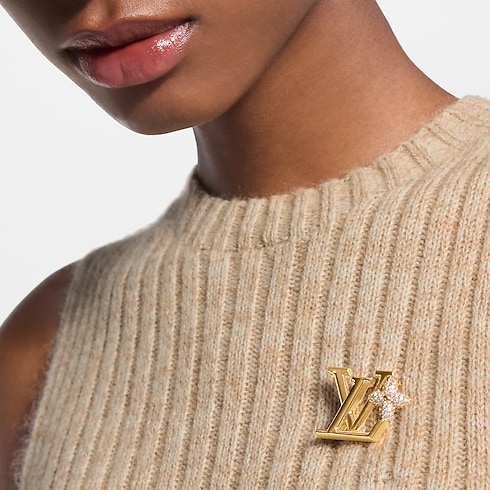S00 패션 주얼리 브로치 & 헤어 액세서리 LV 아이코닉 플라워 스트라스 브로치 | 루이비통 공식 온라인 스토어® (크게 보기)