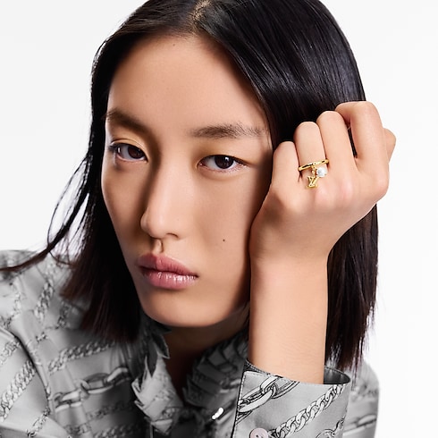 S00 패션 주얼리 반지 LV 아이코닉 루이자 반지 | 루이비통 공식 온라인 스토어® (크게 보기)