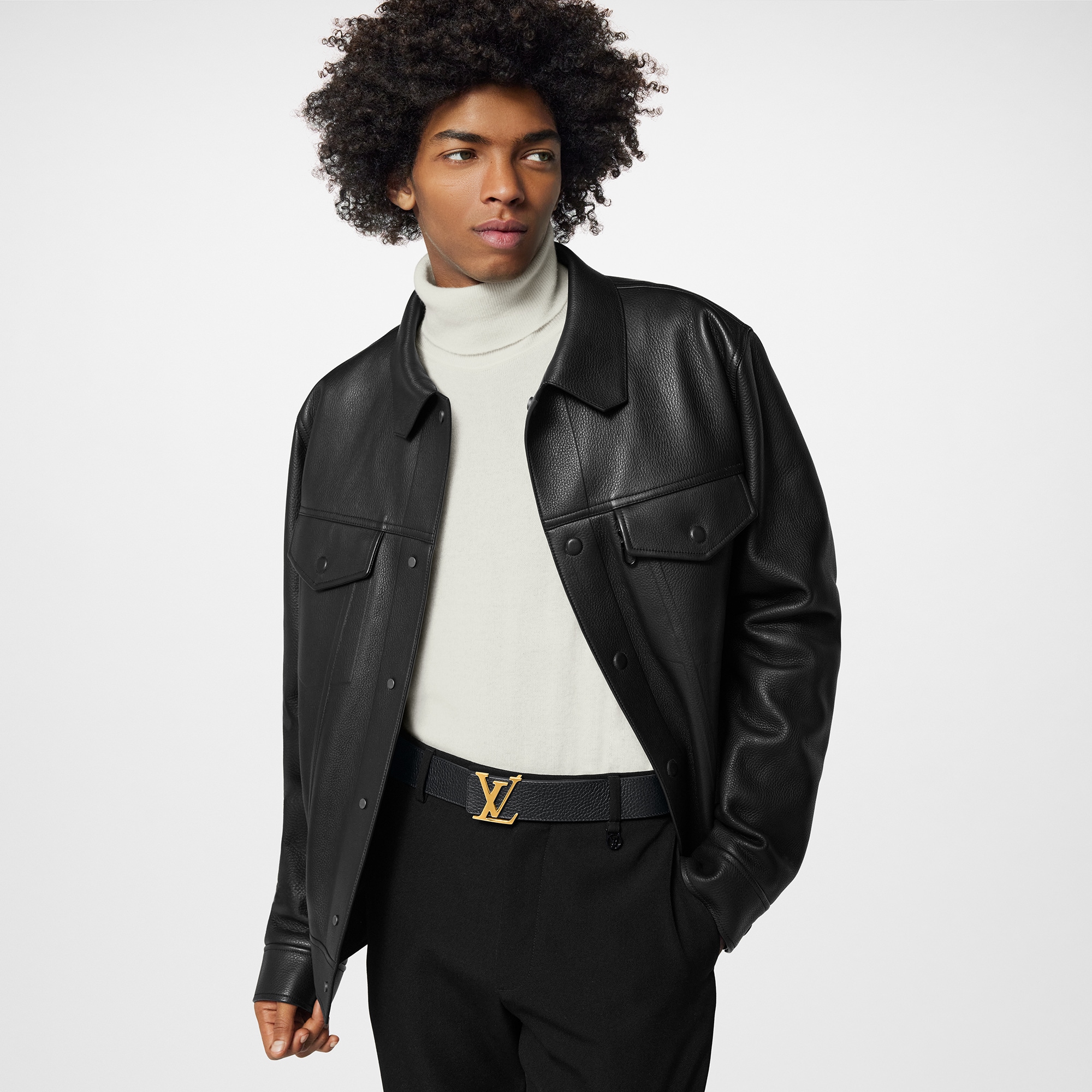 토뤼옹 액세서리 벨트 LV 이니셜 40mm 리버서블 토리용 벨트 | 루이비통 공식 온라인 스토어® (크게 보기)