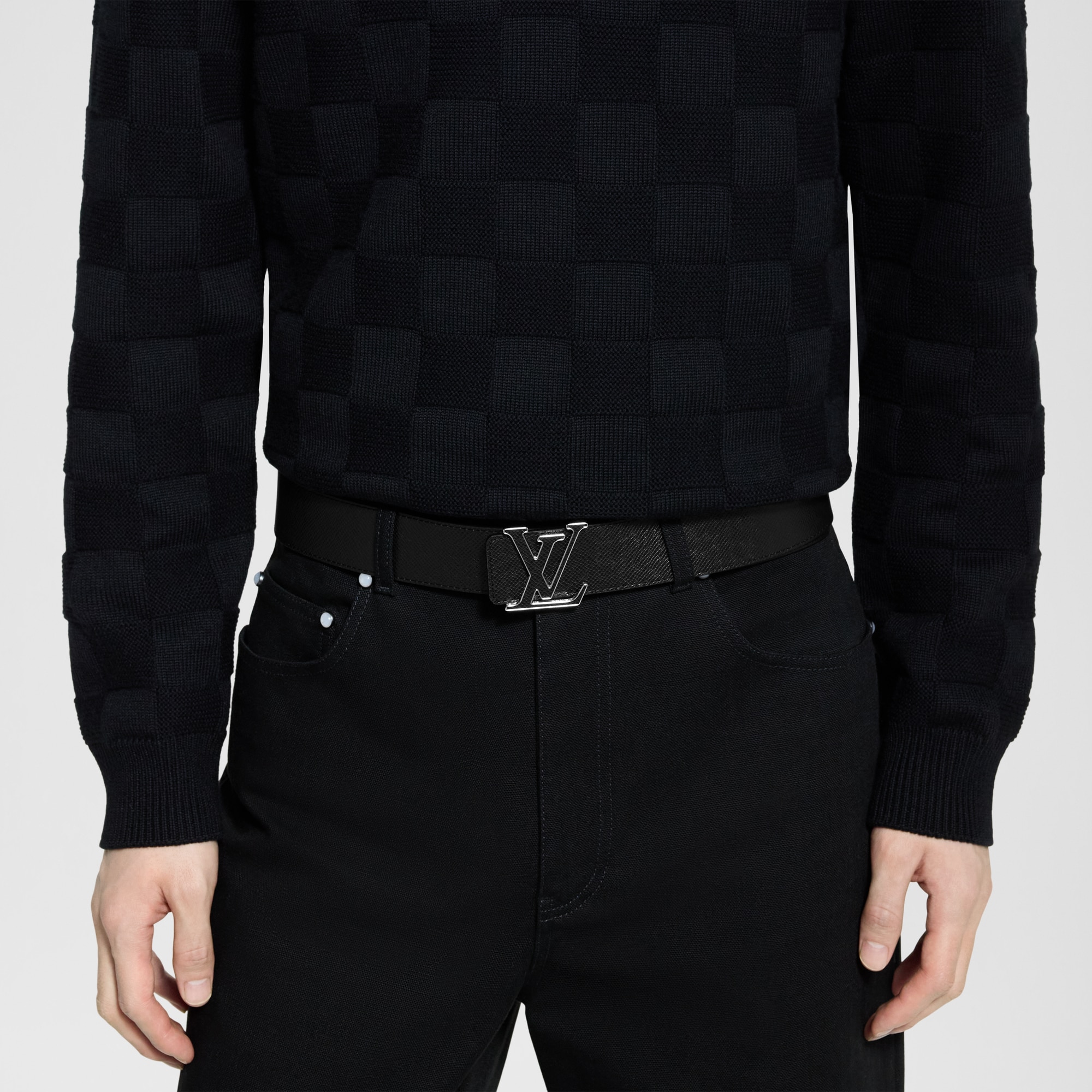 Taigarama Accessories 벨트 LV 이니셜 40MM 리버서블 벨트 | 루이비통 공식 온라인 스토어® (크게 보기)