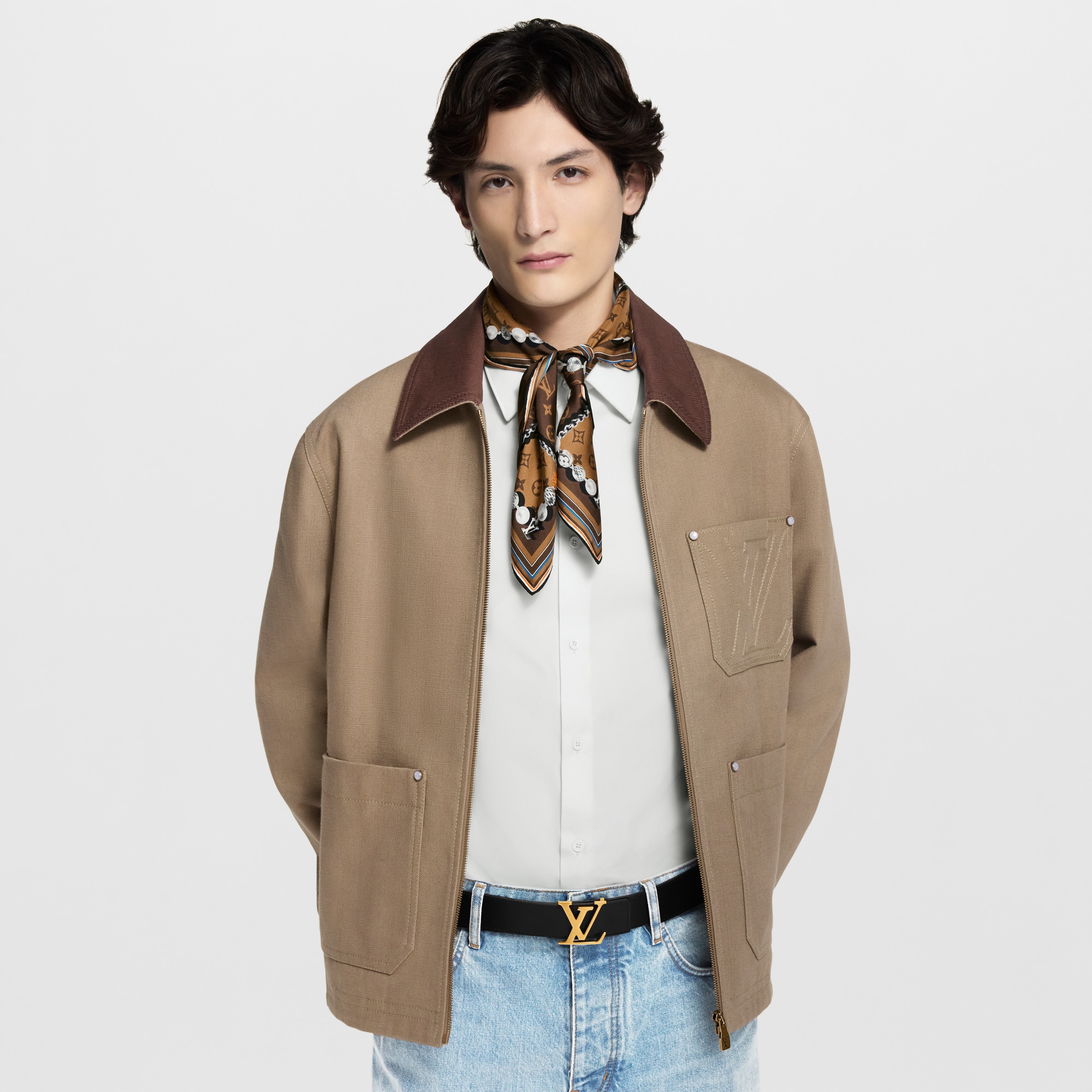  액세서리 벨트 LV 이니셜 블라종 (LV Initiales Blason) 40mm 리버서블 벨트 | 루이비통 공식 온라인 스토어® (크게 보기)