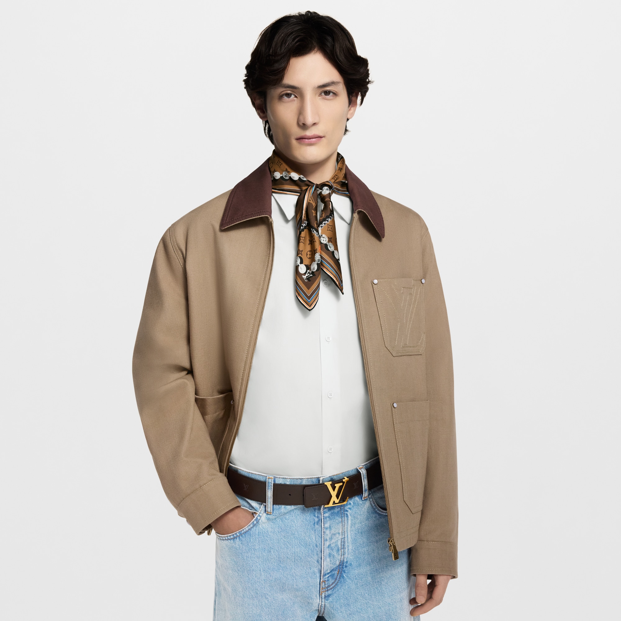  액세서리 벨트 LV 이니셜 블라종 (LV Initiales Blason) 40mm 리버서블 벨트 | 루이비통 공식 온라인 스토어® (크게 보기)