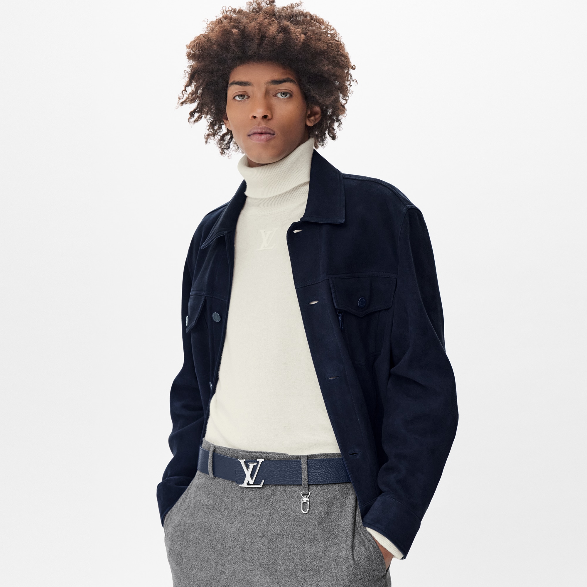 토뤼옹 액세서리 최신 액세서리 보기  LV 이니셜 토뤼옹 40MM 리버서블 벨트 | 루이비통 공식 온라인 스토어® (크게 보기)