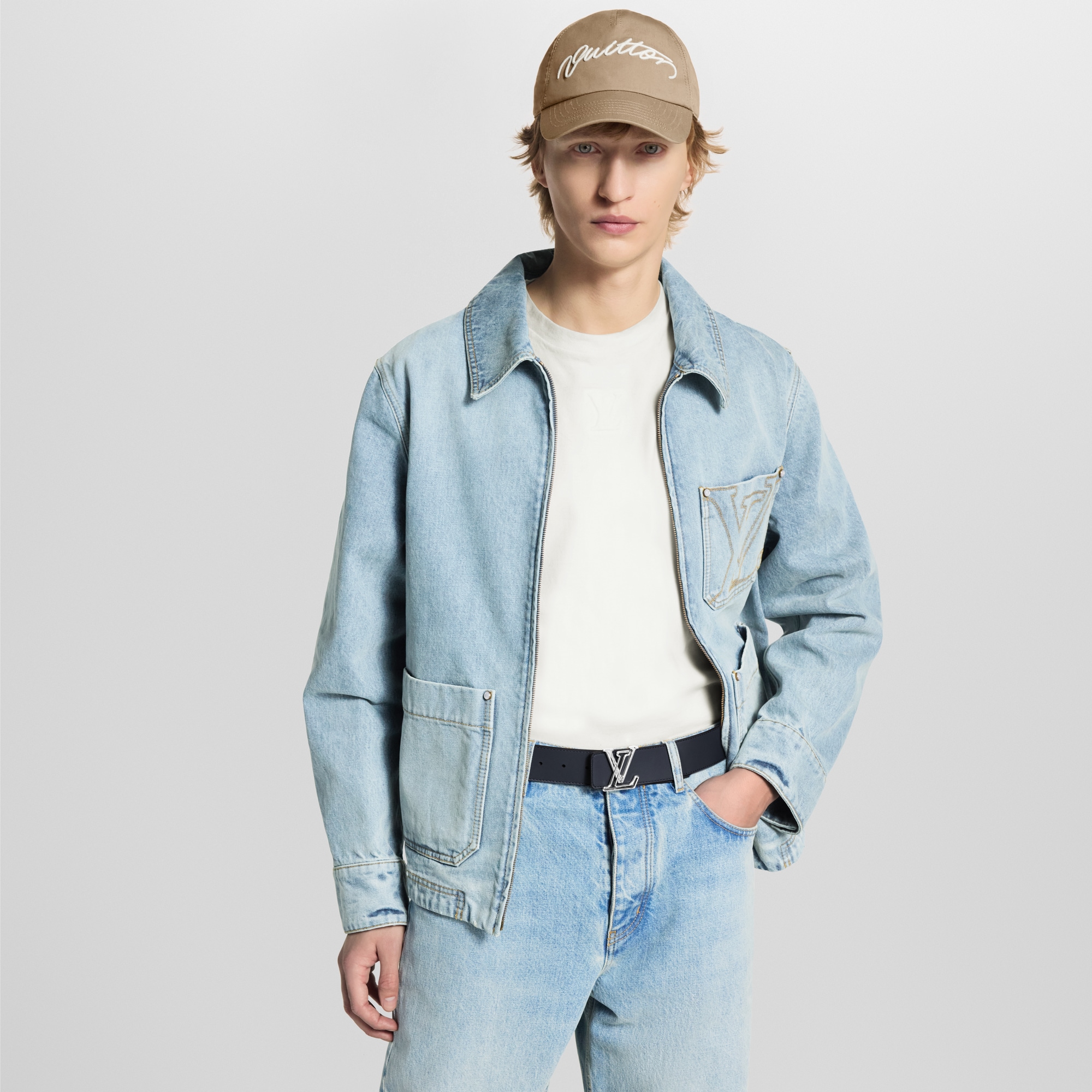 모노그램 액세서리 벨트 LV 라인 40MM 리버서블 벨트 | 루이비통 공식 온라인 스토어® (크게 보기)