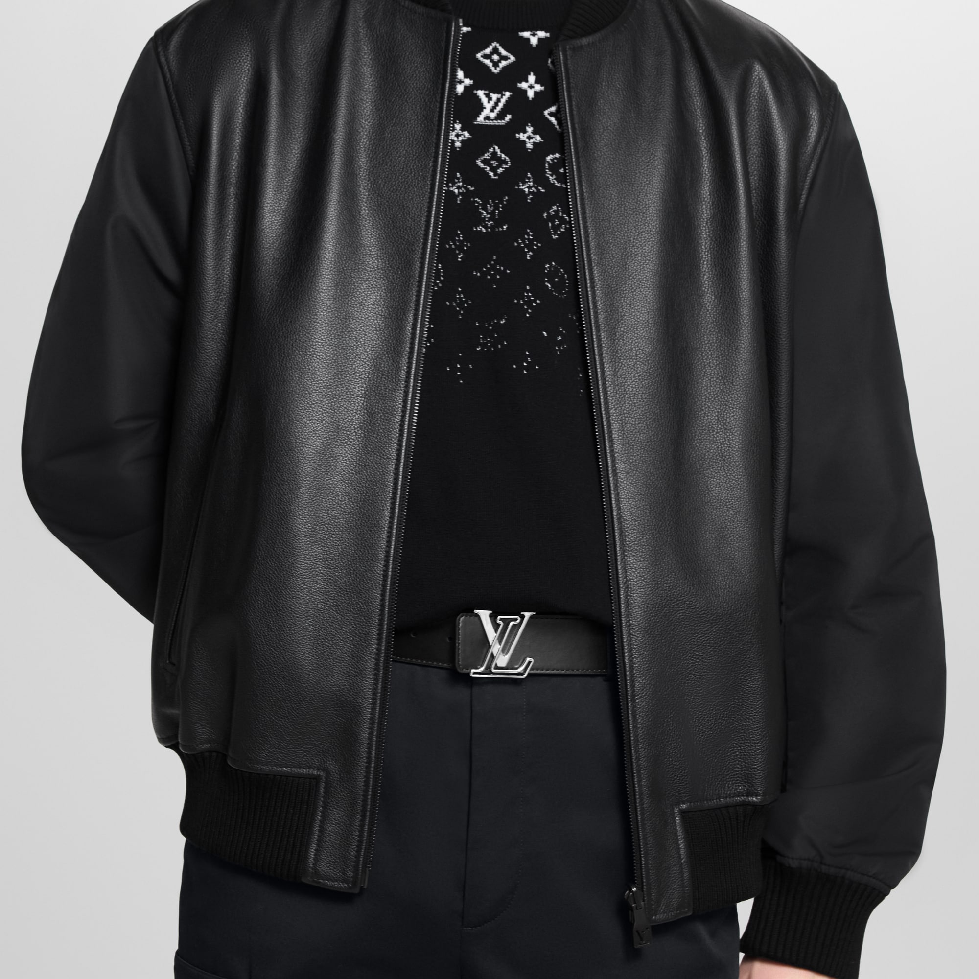 모노그램 이클립스 액세서리 벨트 LV 라인 (LV Line) 40mm 리버서블 벨트 | 루이비통 공식 온라인 스토어® (크게 보기)