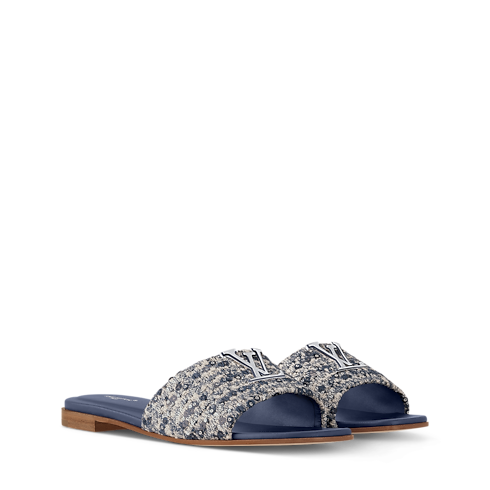 슈즈 뮬 & 슬라이드 LV 마레 플랫 뮬 | 루이비통 공식 온라인 스토어® (크게 보기)