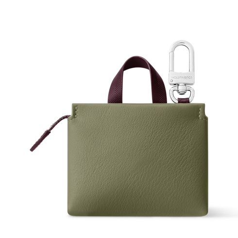 LV 미니 쇼퍼 토트 (LV Mini shopper tote) 백 참 후면 뷰