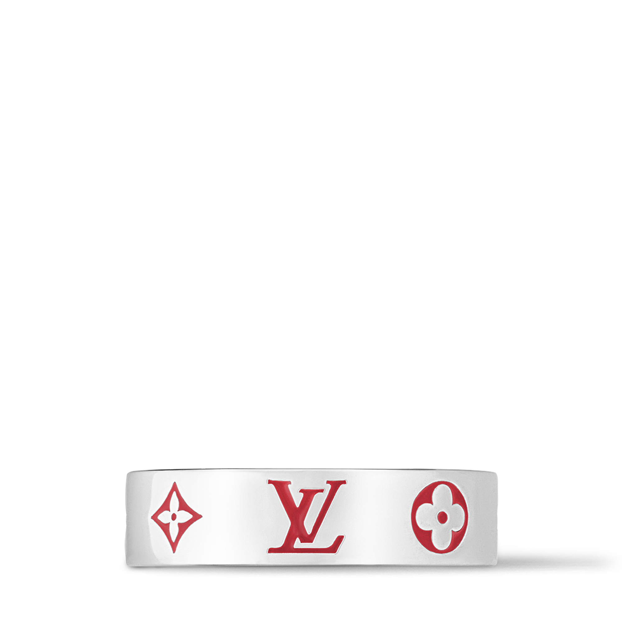 S00 패션 주얼리 반지 LV 모자이크 (LV Mosaic) 씬 반지 | 루이비통 공식 온라인 스토어® (크게 보기)