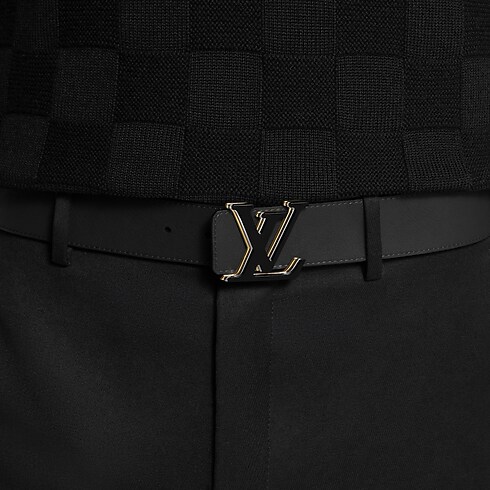 기타 가죽 남성 선물 추천 } LV 옵틱 40mm 리버서블 벨트 | 루이비통 공식 온라인 스토어® (크게 보기)