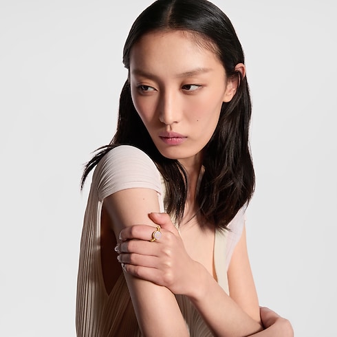 S00 패션 주얼리 반지 LV 펄리 컨페티 반지 | 루이비통 공식 온라인 스토어® (크게 보기)