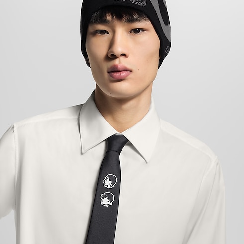 S00 액세서리 타이 & 포켓 스퀘어 LV 프렌드십 (LV Phriendship) 타이 | 루이비통 공식 온라인 스토어® (크게 보기)