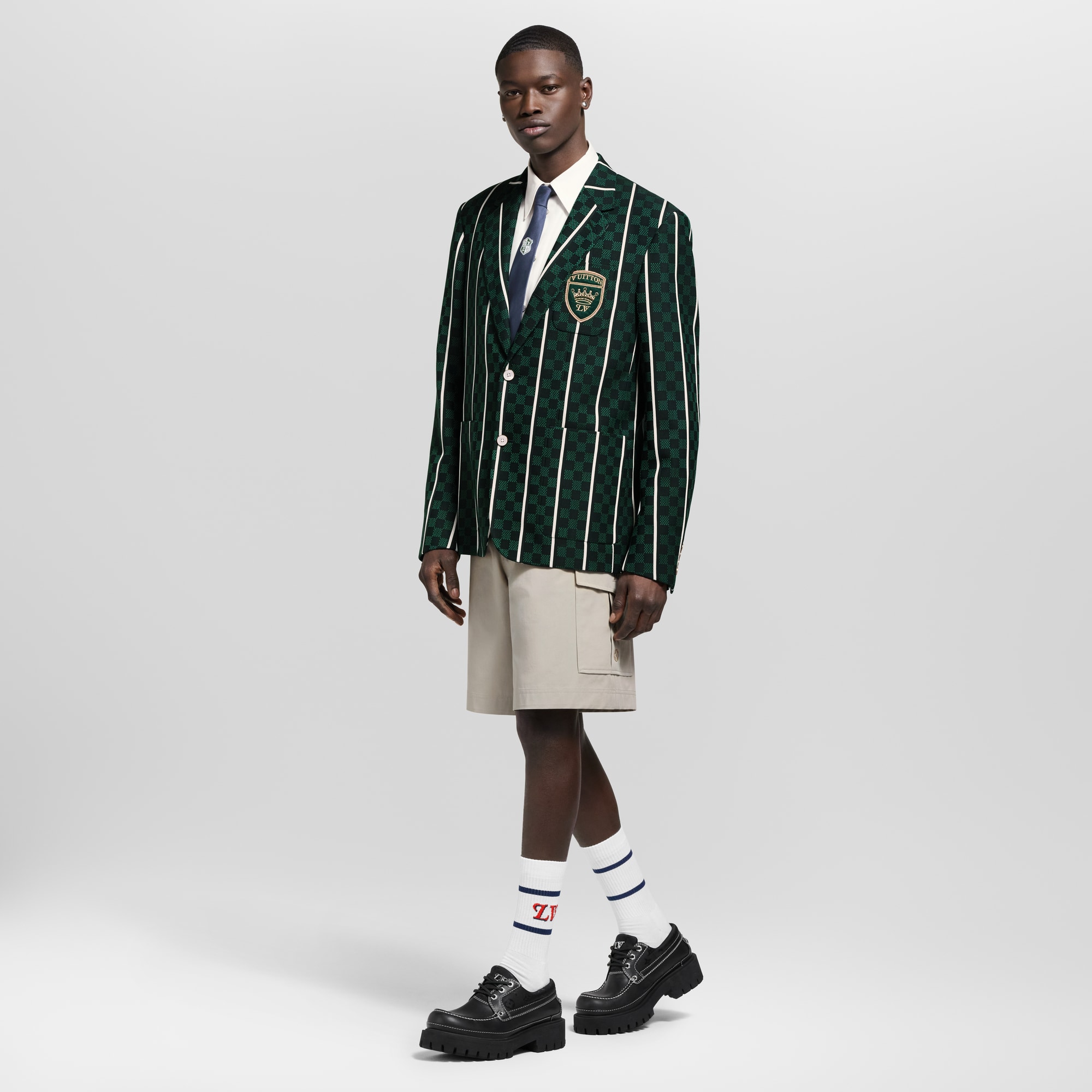  슈즈 레이스업 LV 리믹스 보트 슈즈 | 루이비통 공식 온라인 스토어® (크게 보기)