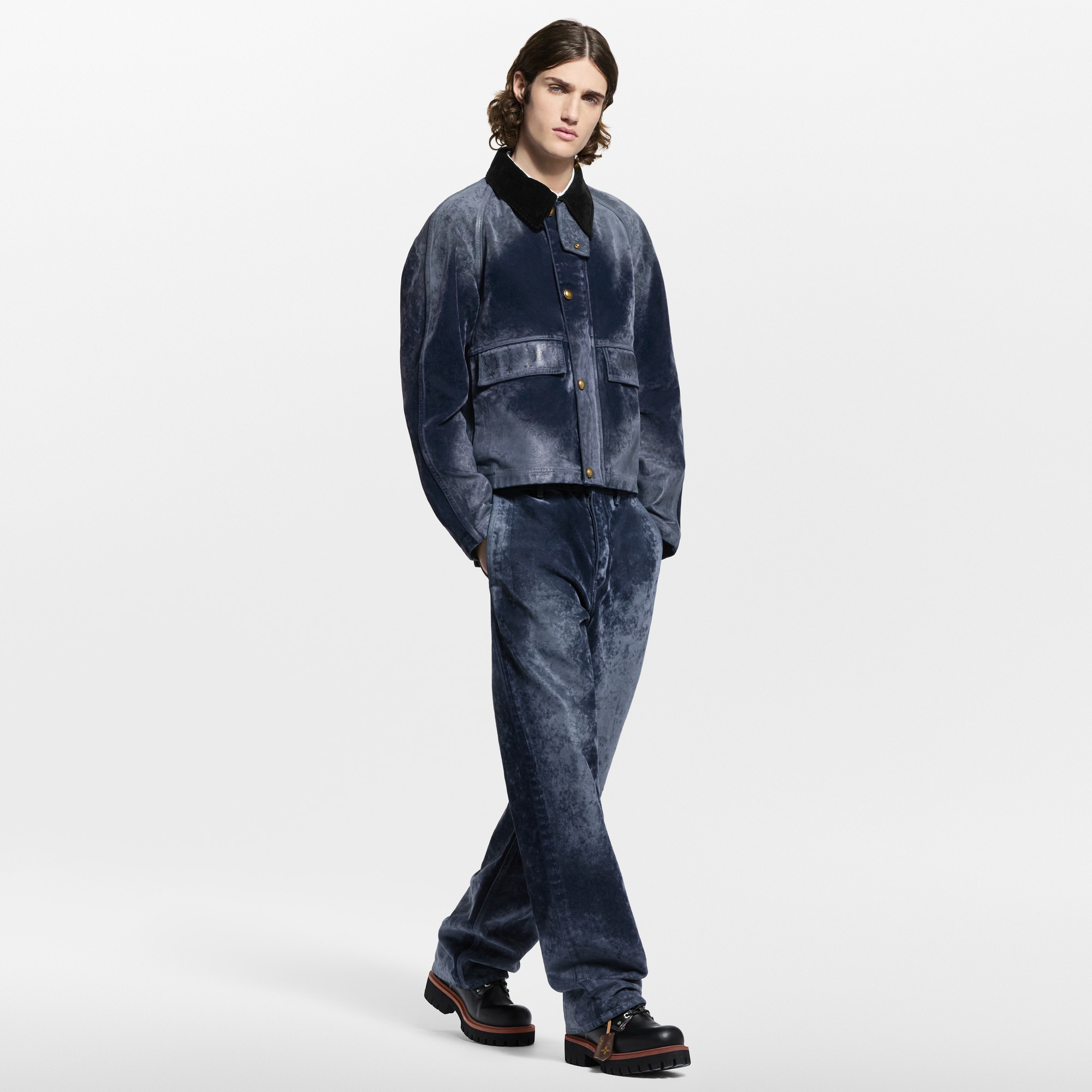  슈즈 레이스업 LV 리믹스 더비 | 루이비통 공식 온라인 스토어® (크게 보기)